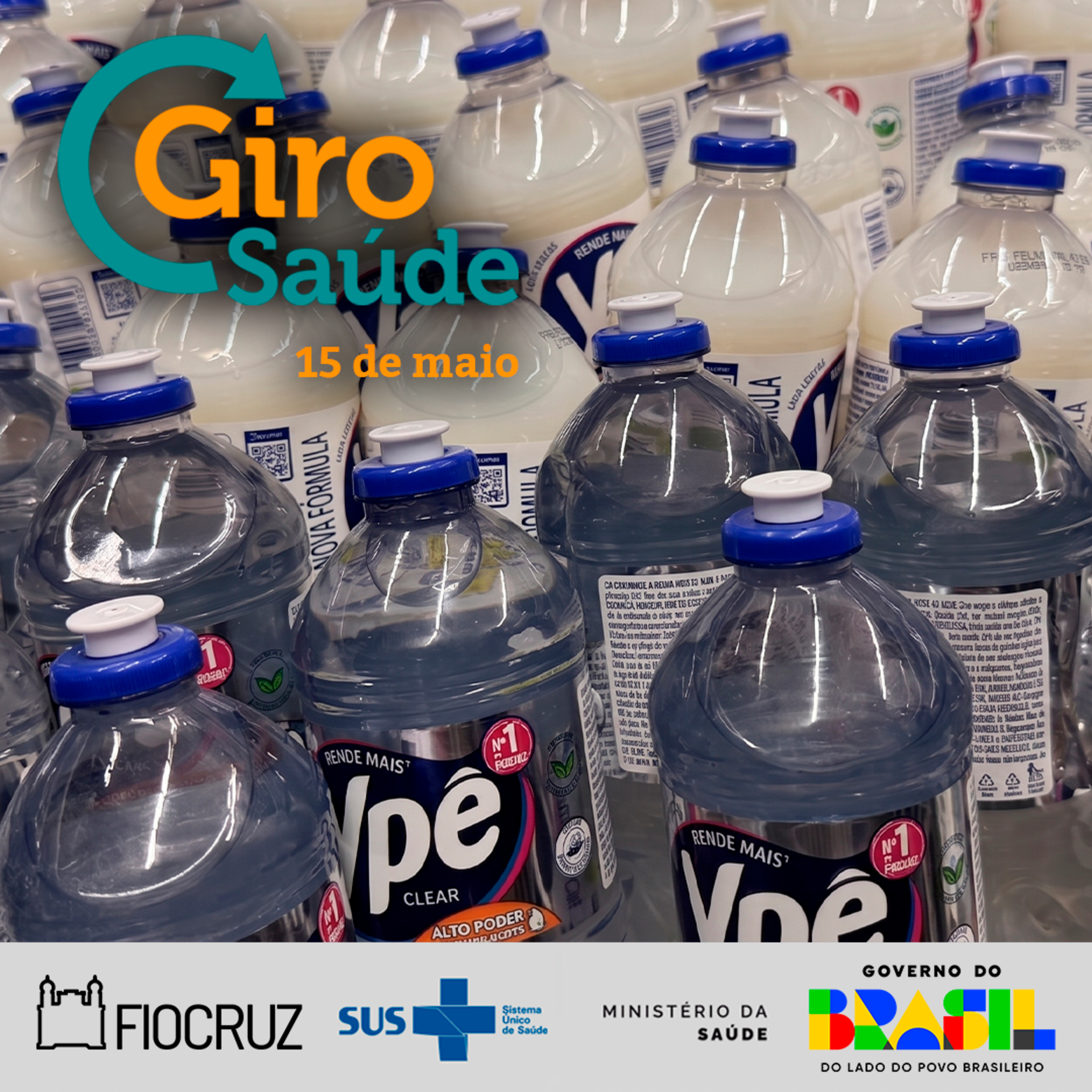 Giro Saúde | Anvisa suspende produtos Ypê e Síndrome Ovariana Metabólica Poliendócrina