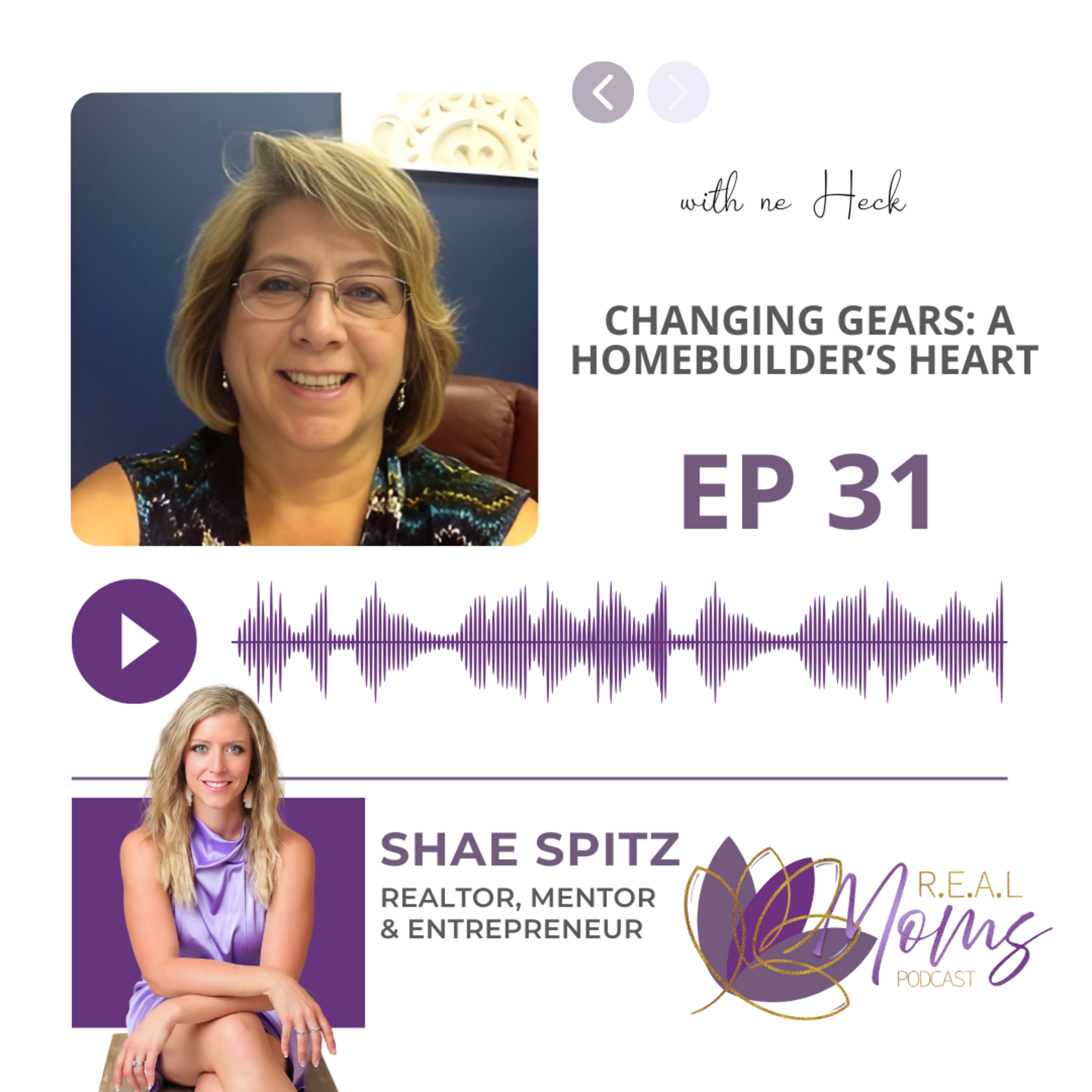 Changing Gears: A Homebuilder’s Heart with Kaylene Heck - EP 31 episode artwork