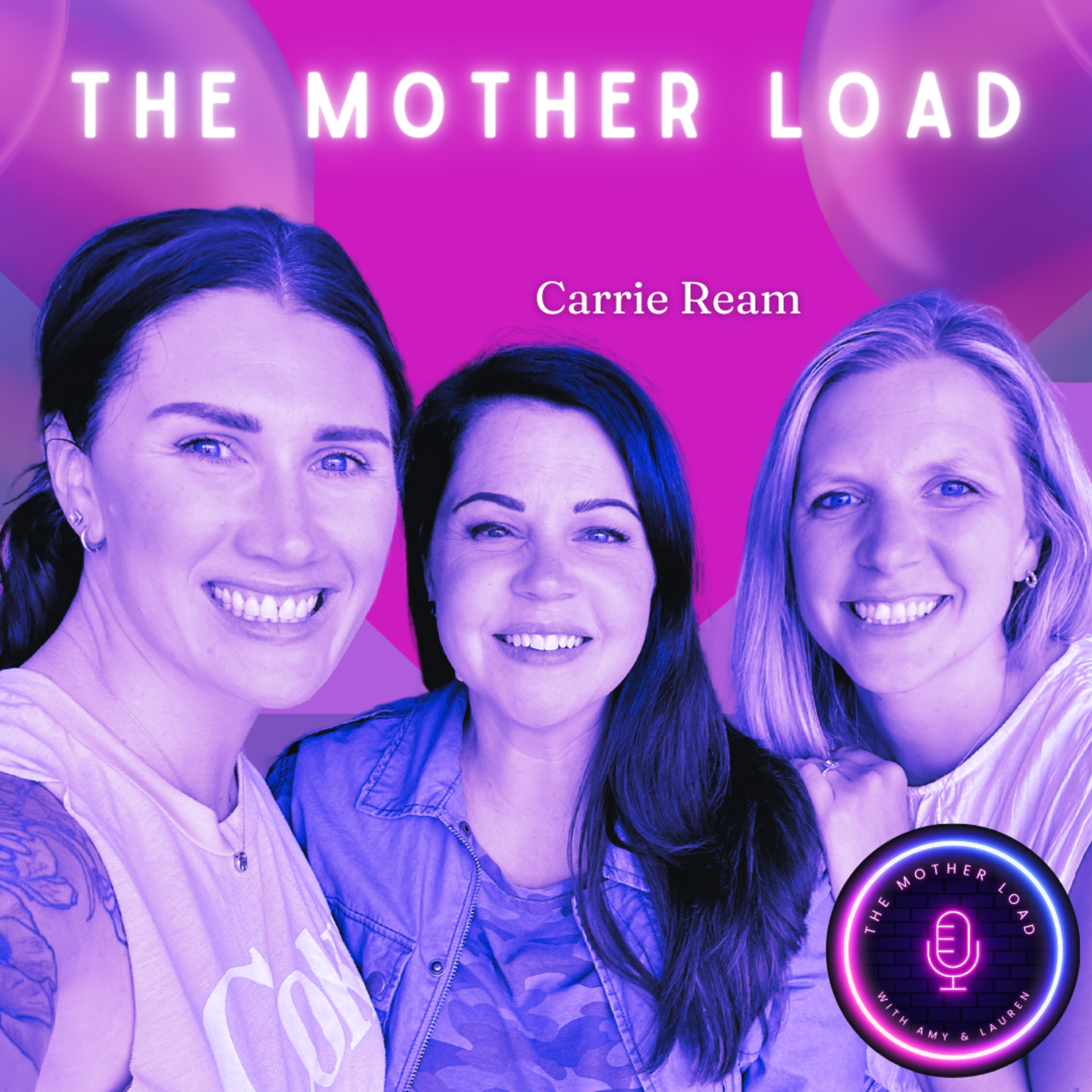 Episode 17: Navigating life after having a baby, finding a village in unique ways and learning to thrive again with Carrie Ream episode artwork