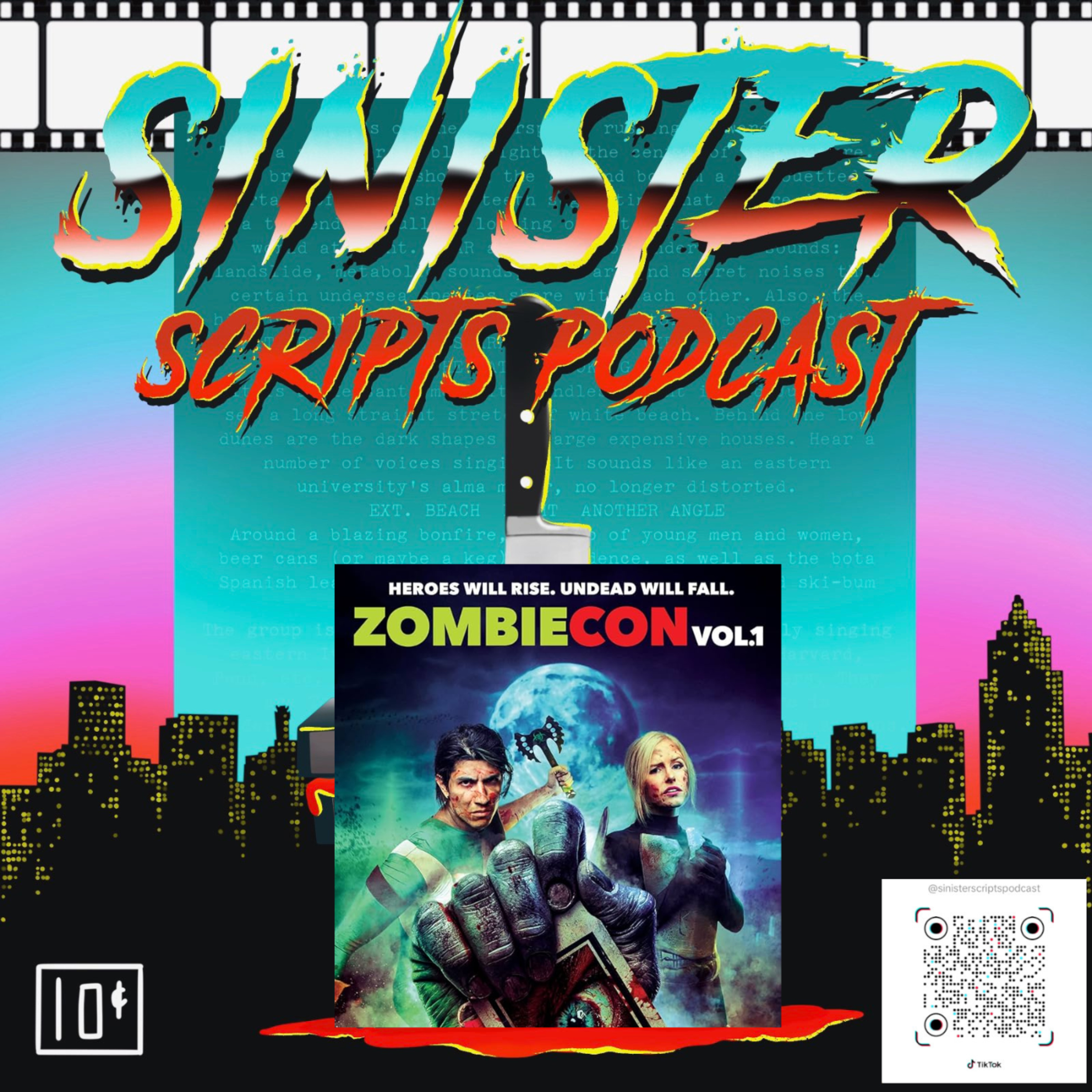 Sinister Scripts Talks ZombieCon Vol. 1 episode artwork