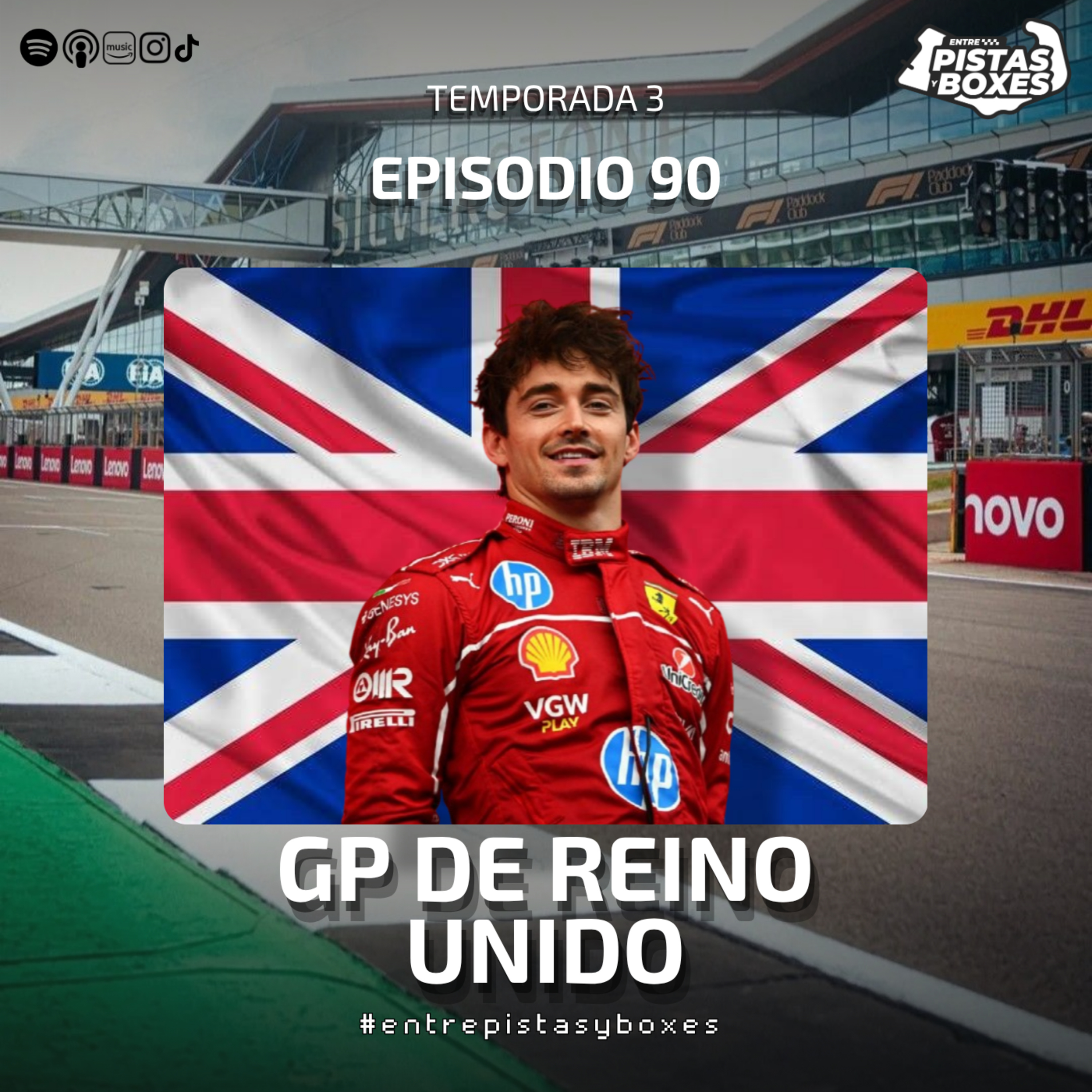 ¡Caos y gloria en Silverstone! 🤯 episode artwork