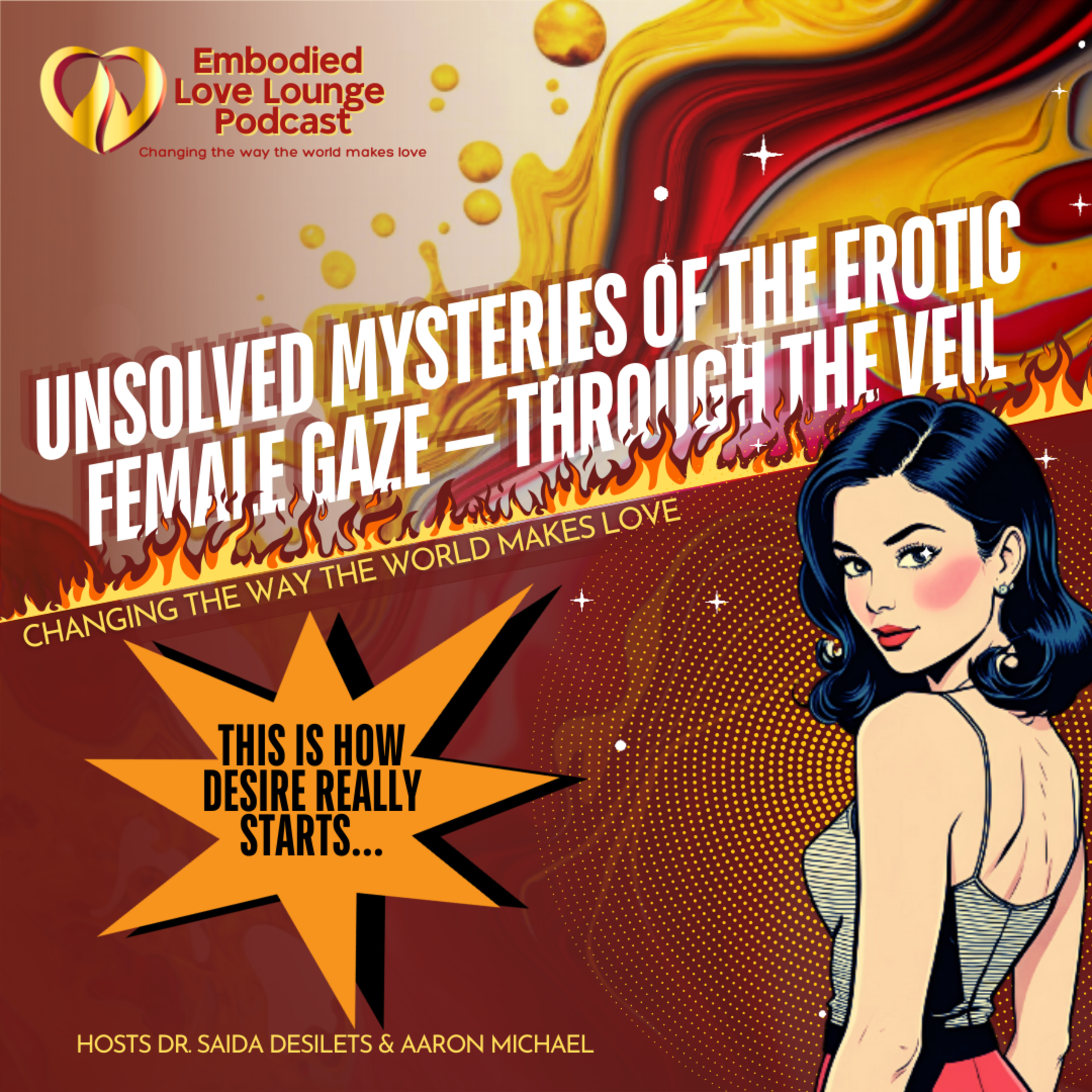 EP 42: Unsolved Mysteries of the Erotic Female Gaze — Through the Veil episode artwork