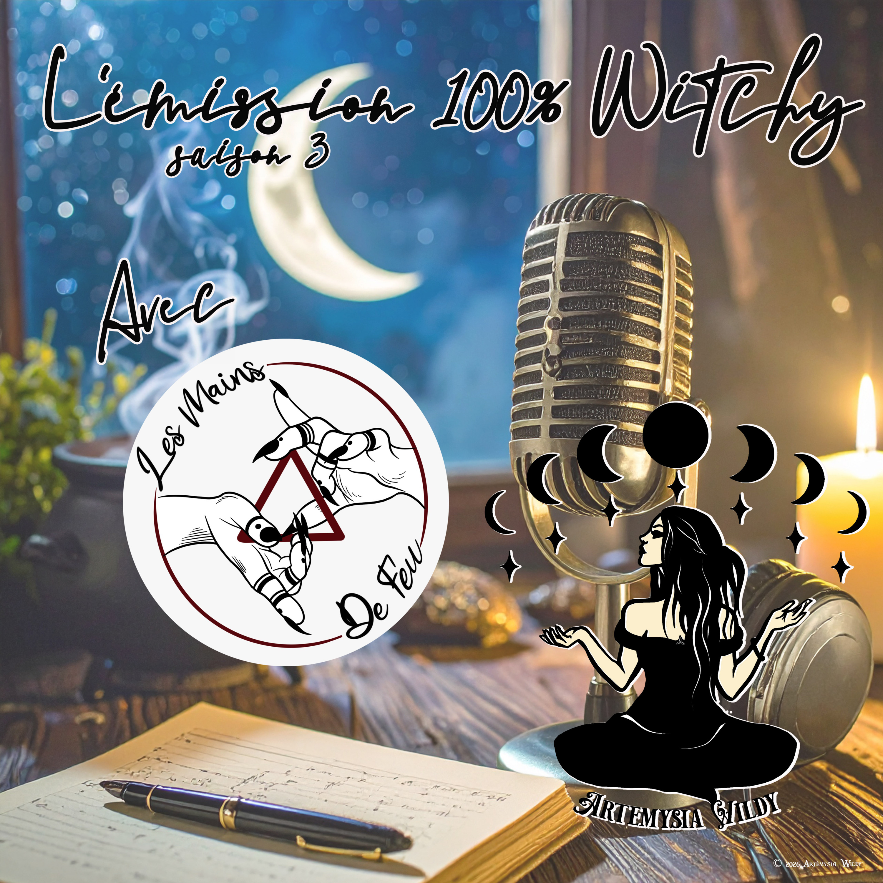 ✨Émission 100% Witchy d'Artémysia Wildy du 19 janvier 2026✨ episode artwork
