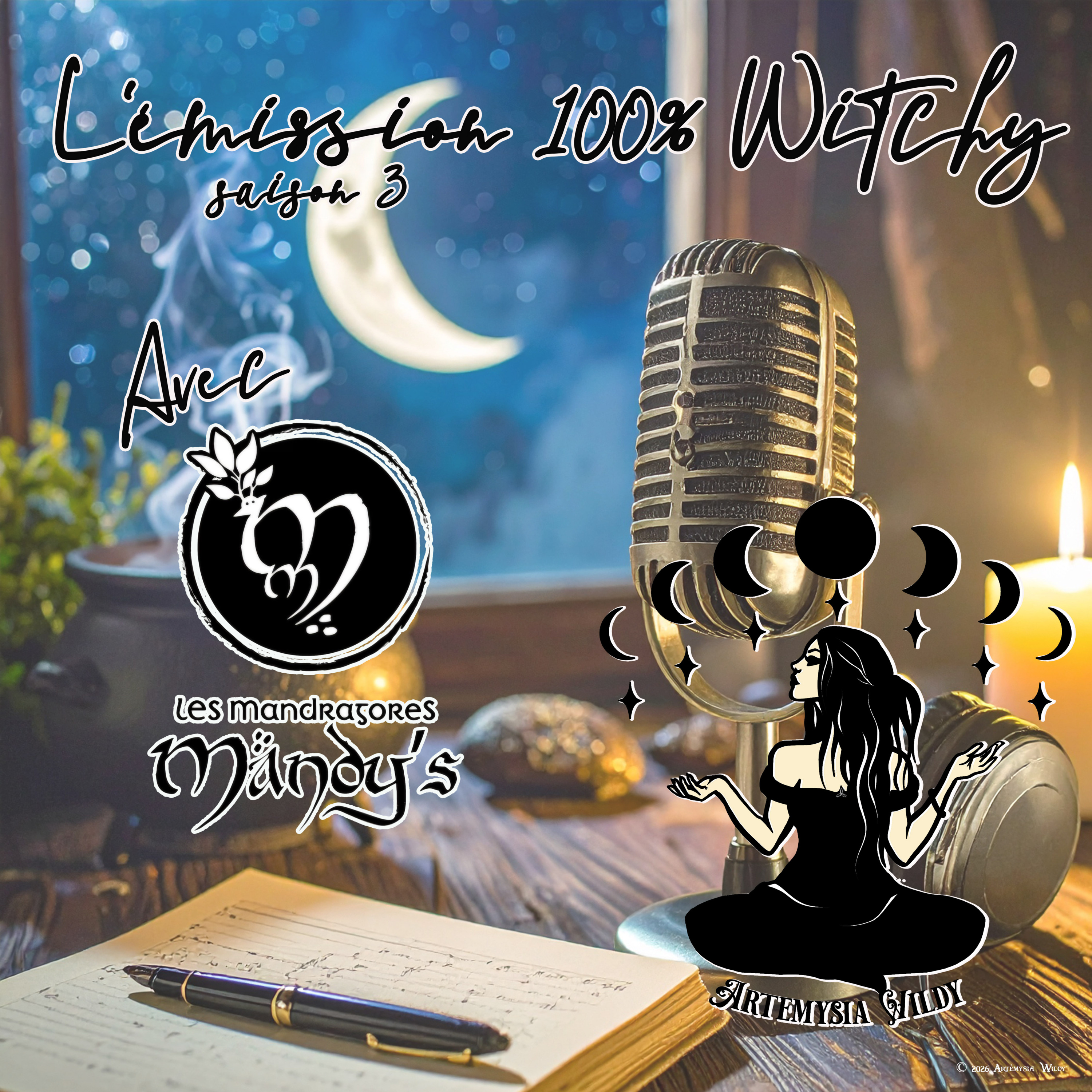 ✨Émission 100% Witchy d'Artémysia Wildy du 16 février 2026✨ episode artwork