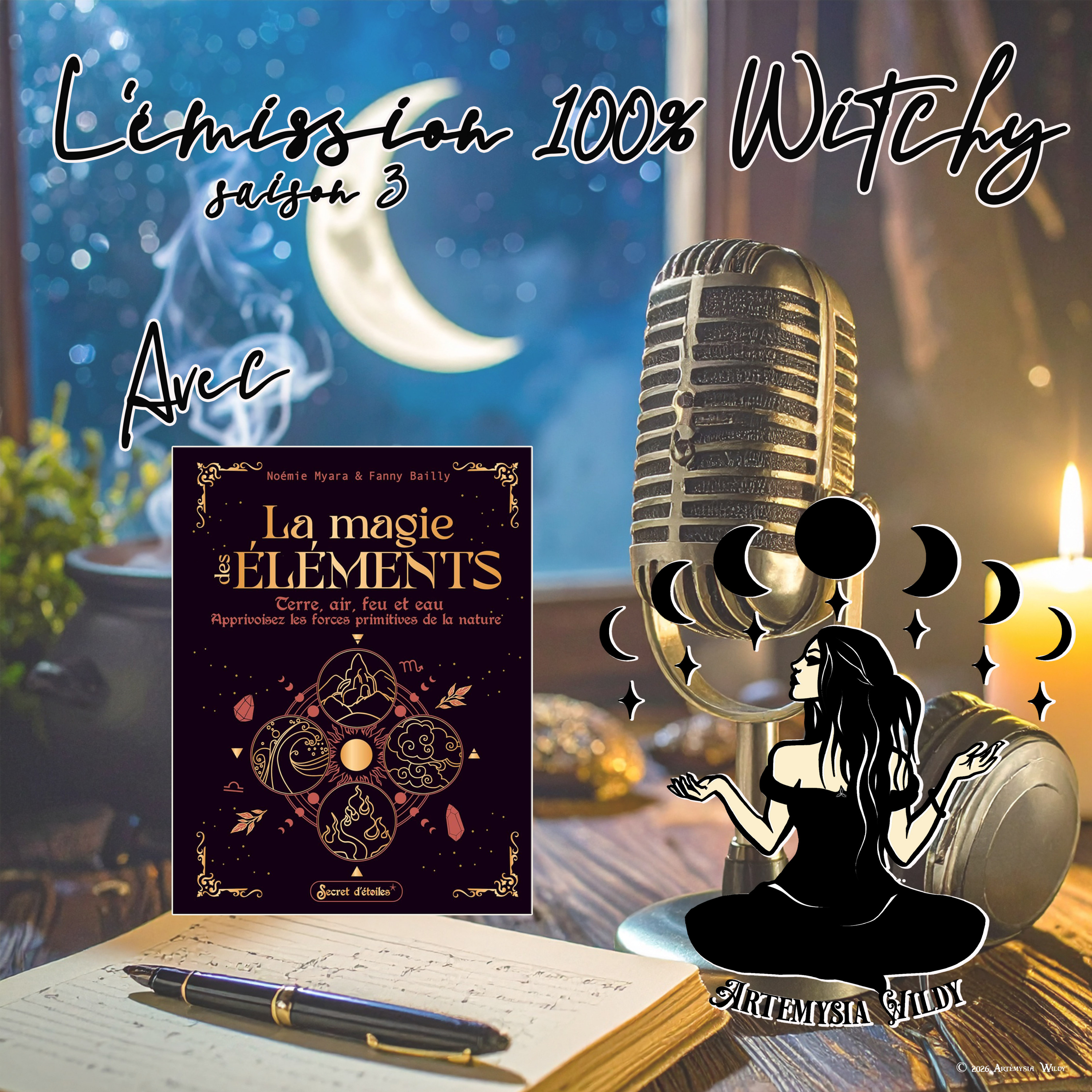 ✨Émission 100% Witchy d'Artémysia Wildy du 09 mars 2026✨ episode artwork