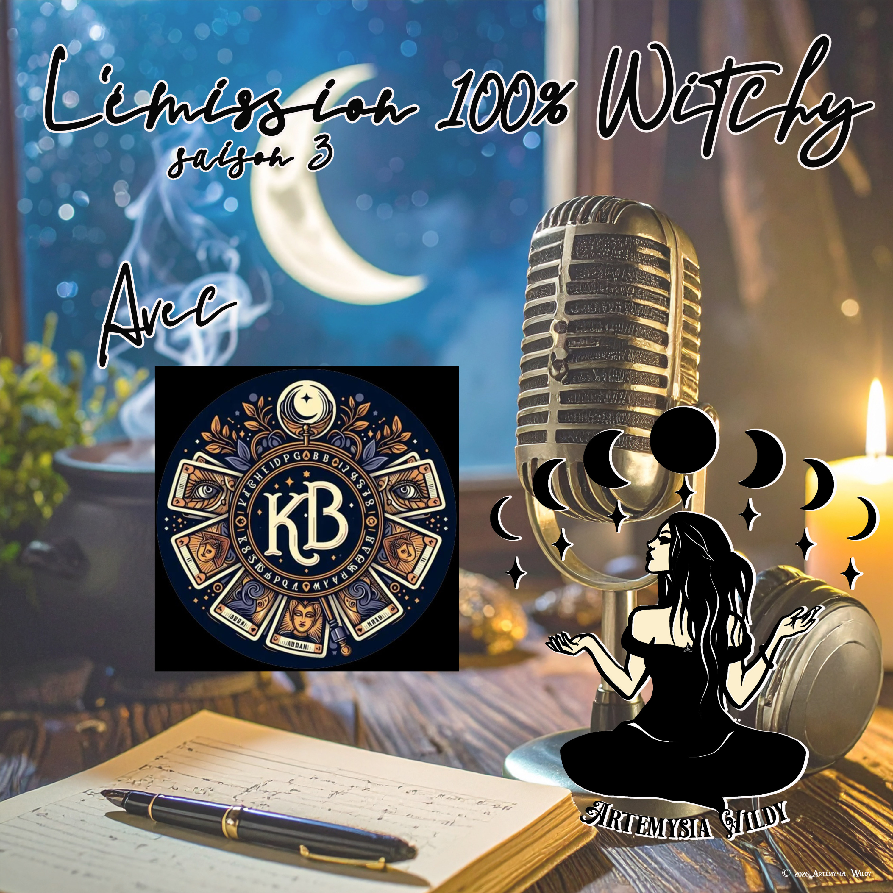 ✨Émission 100% Witchy d'Artémysia Wildy du 25 mai 2026✨ episode artwork