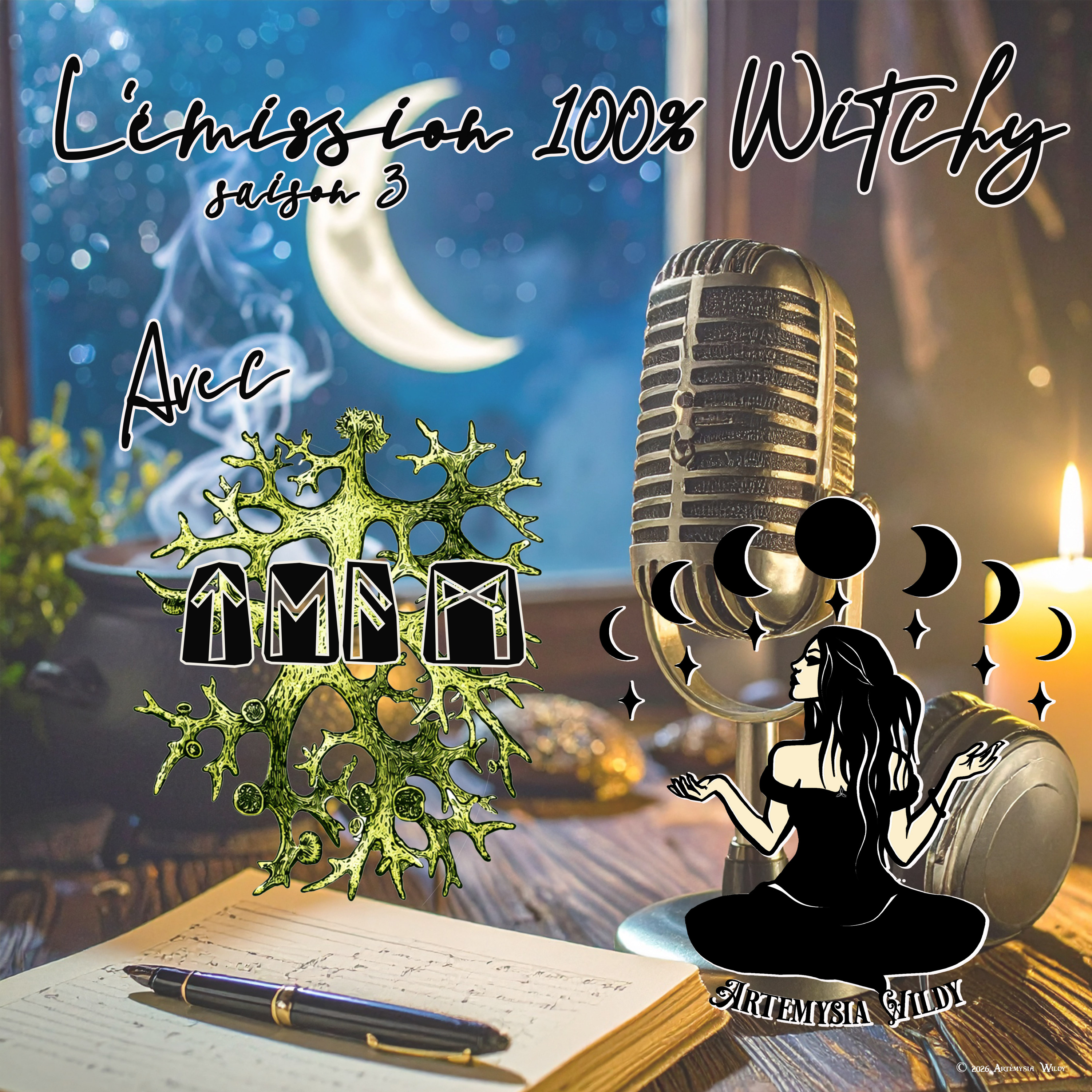 ✨Émission 100% Witchy d'Artémysia Wildy du 23 mars 2026✨ episode artwork