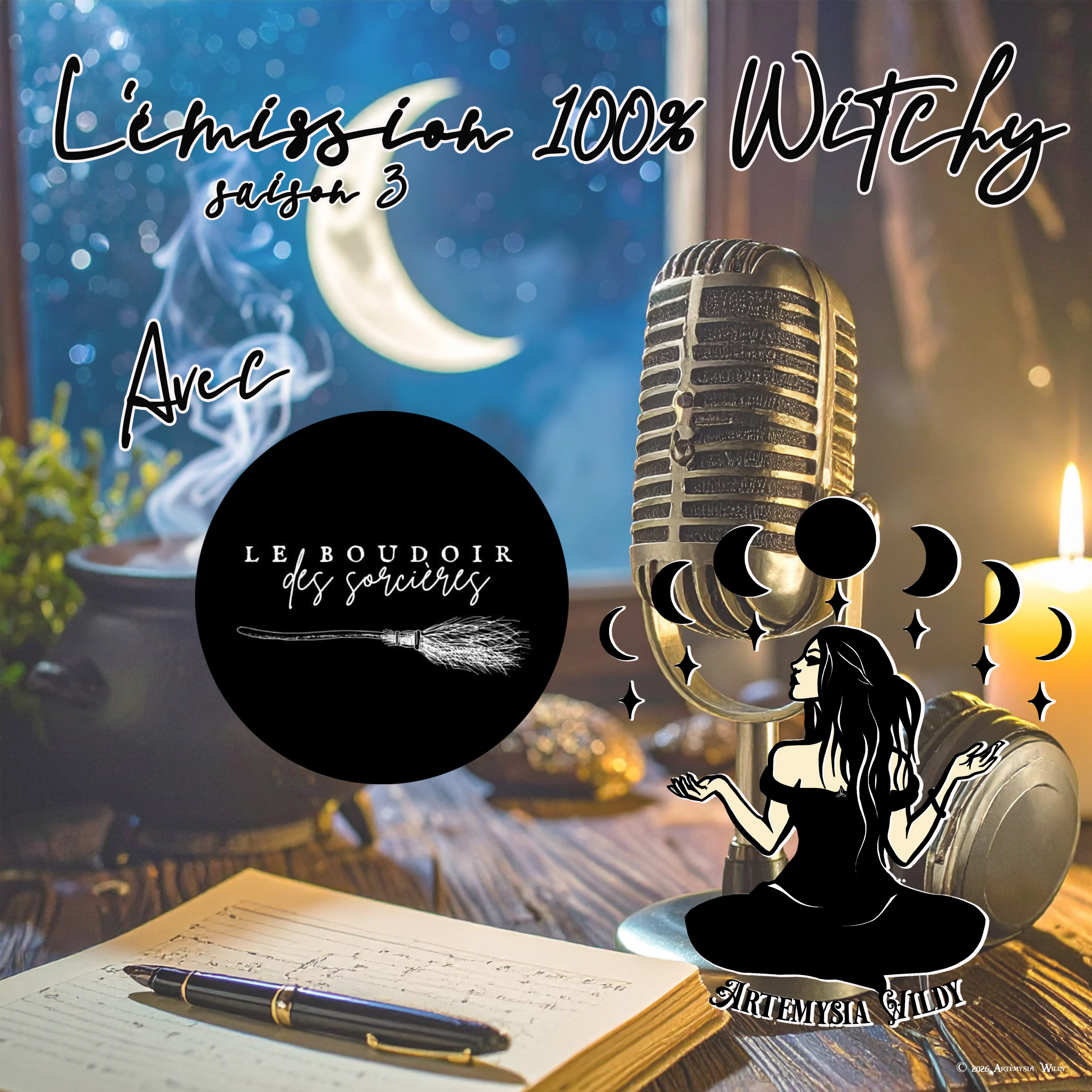 ✨Émission 100% Witchy d'Artémysia Wildy du 11 mai 2026✨ episode artwork