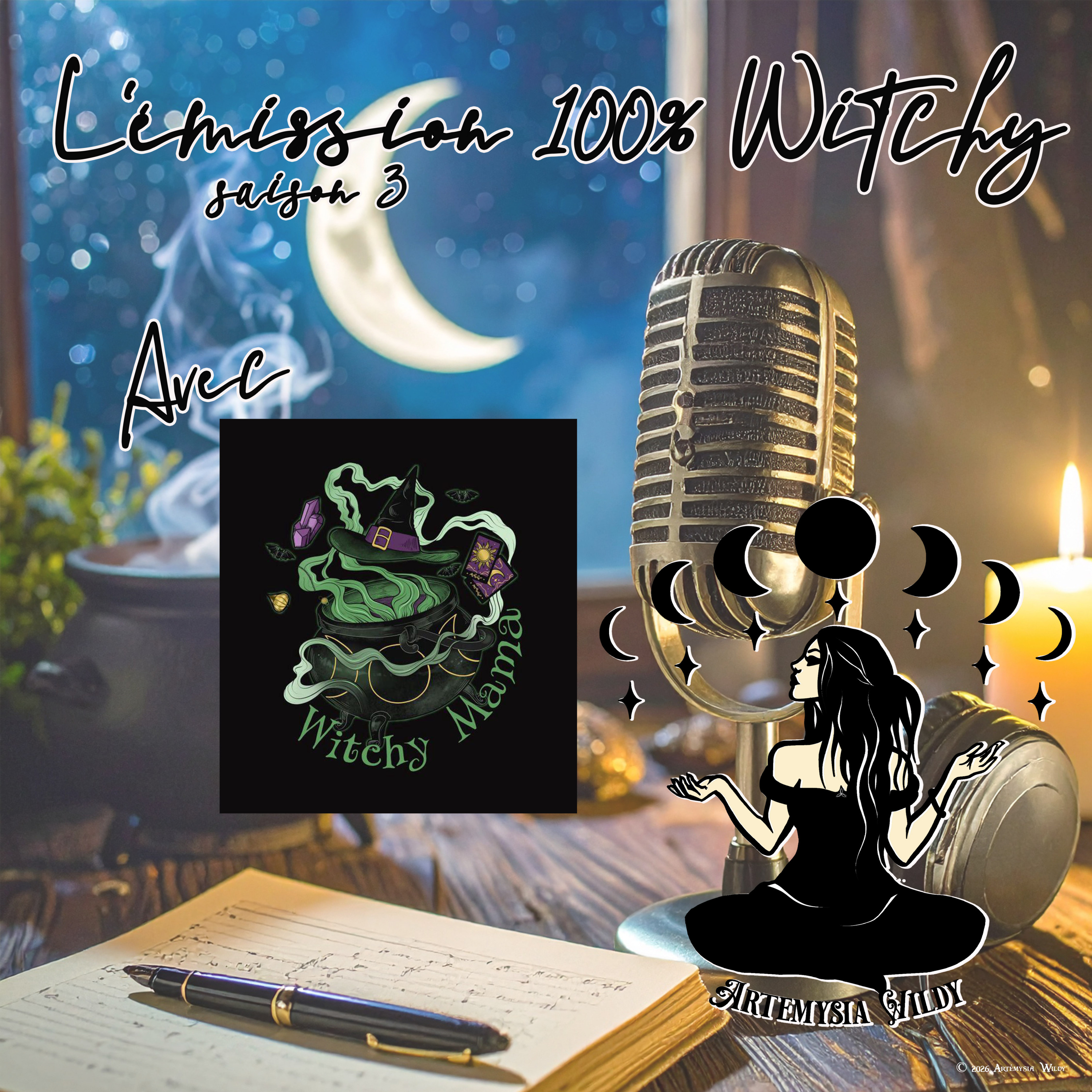 ✨Émission 100% Witchy d'Artémysia Wildy du 18 mai 2026✨ episode artwork