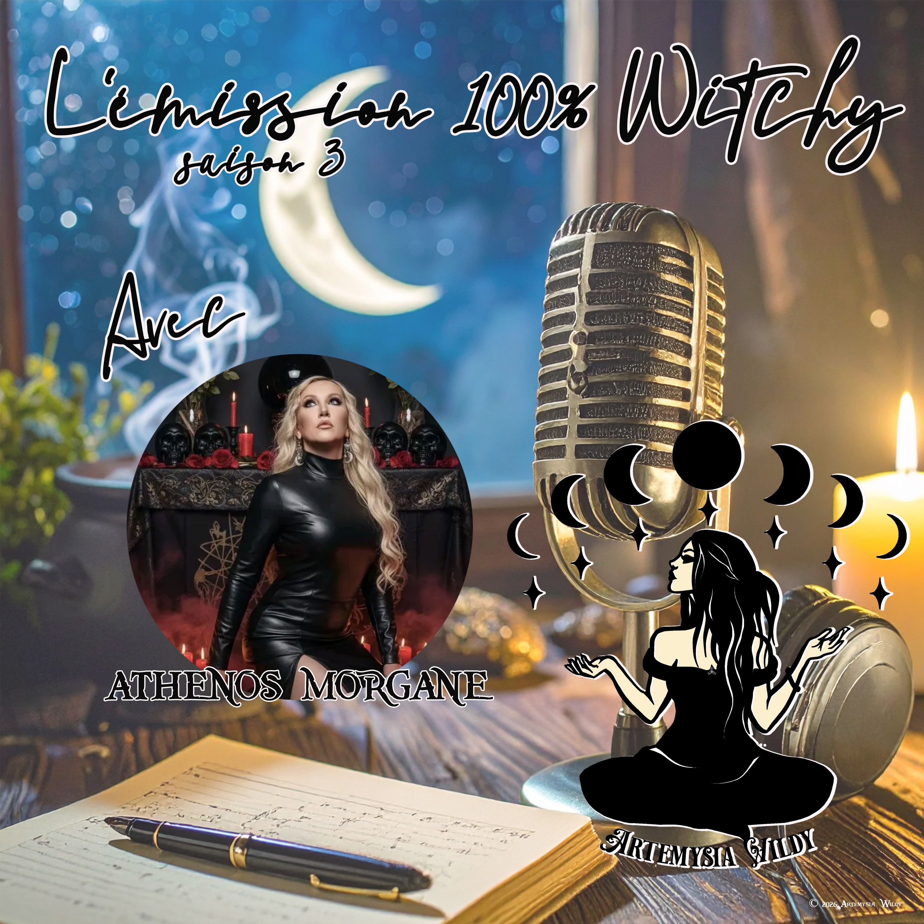 ✨Émission 100% Witchy d'Artémysia Wildy du 01 juin 2026✨ episode artwork