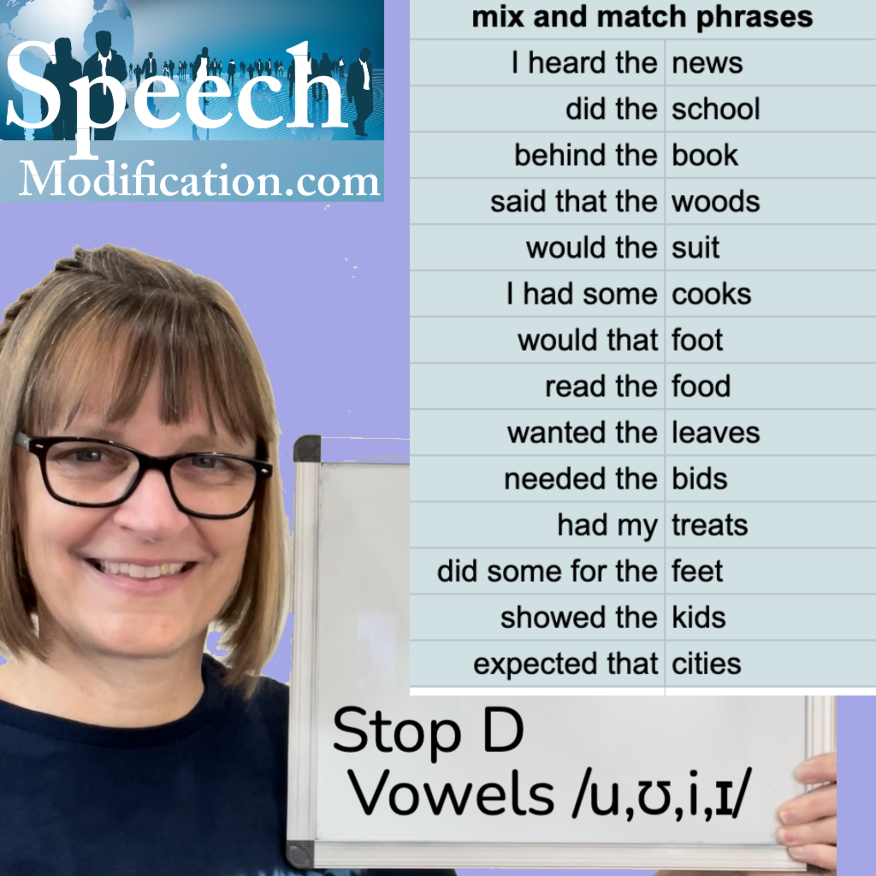 Fluent Speaking: u ʊ i ɪ & d Linking