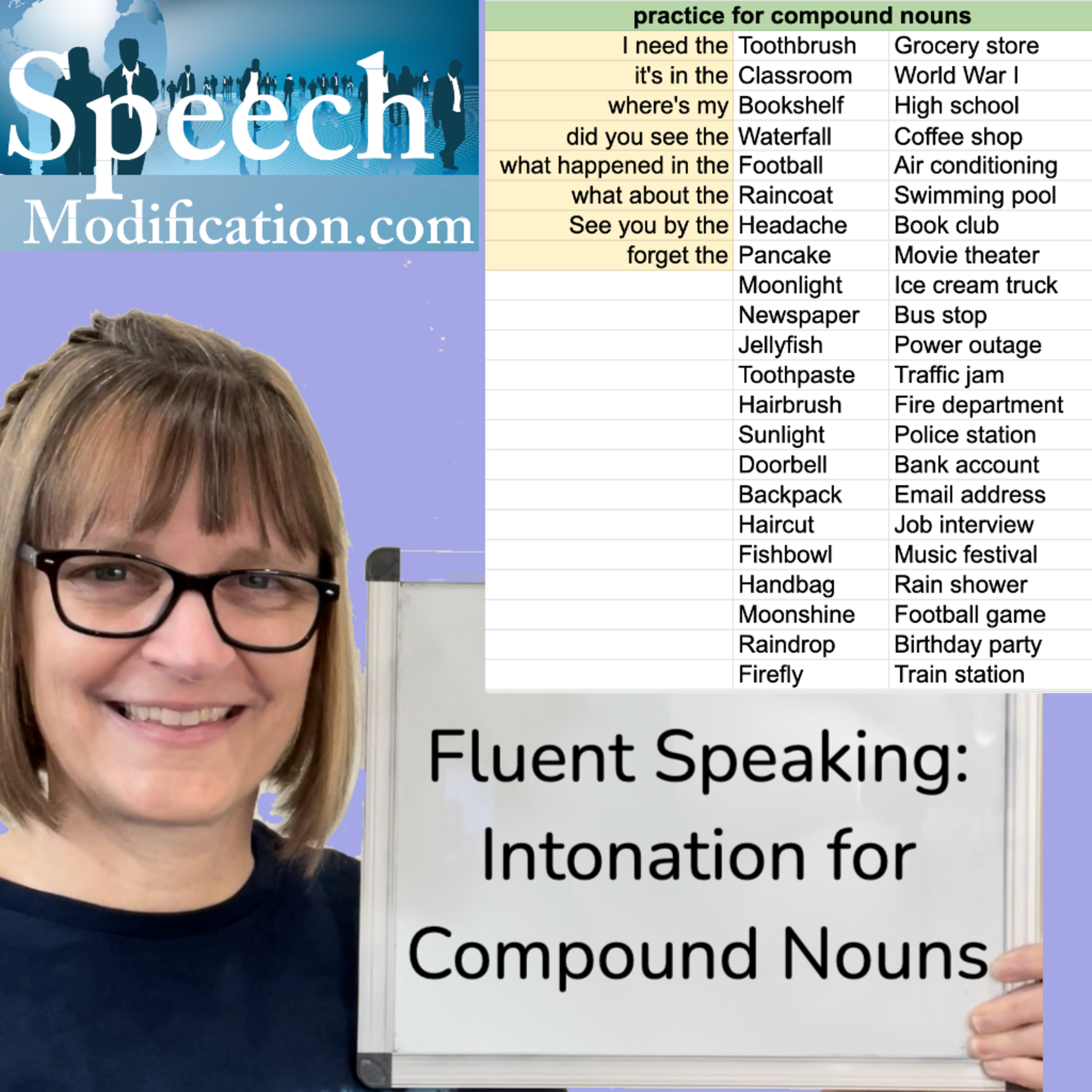 Fluent Speaking: Compound Nouns