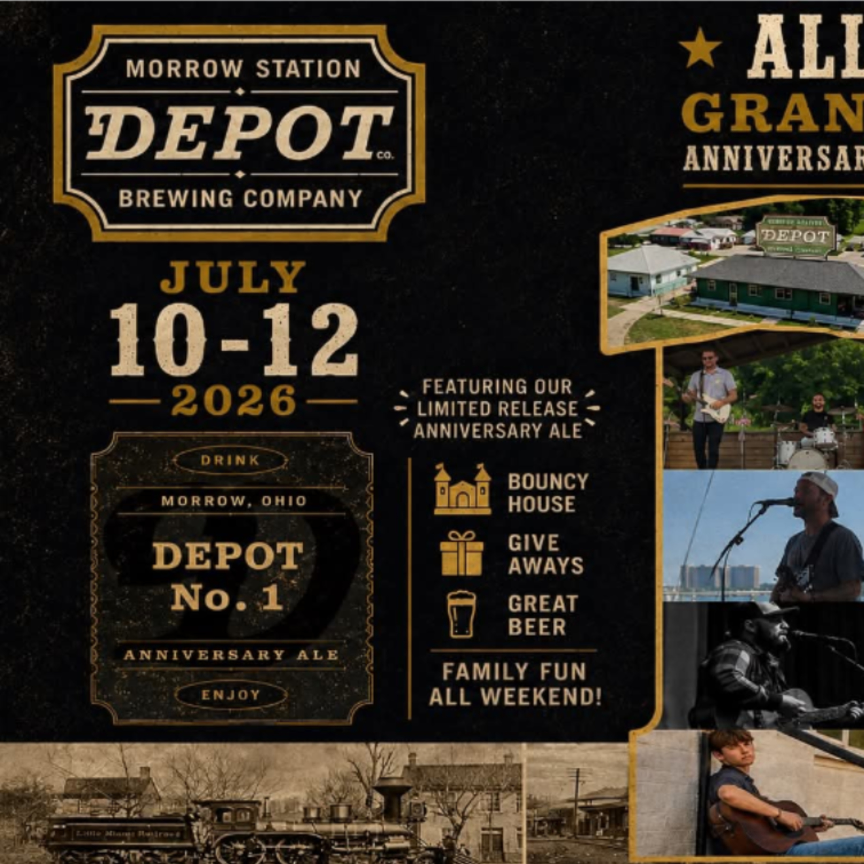 E133 Depot Brewing one year anniversary episode artwork
