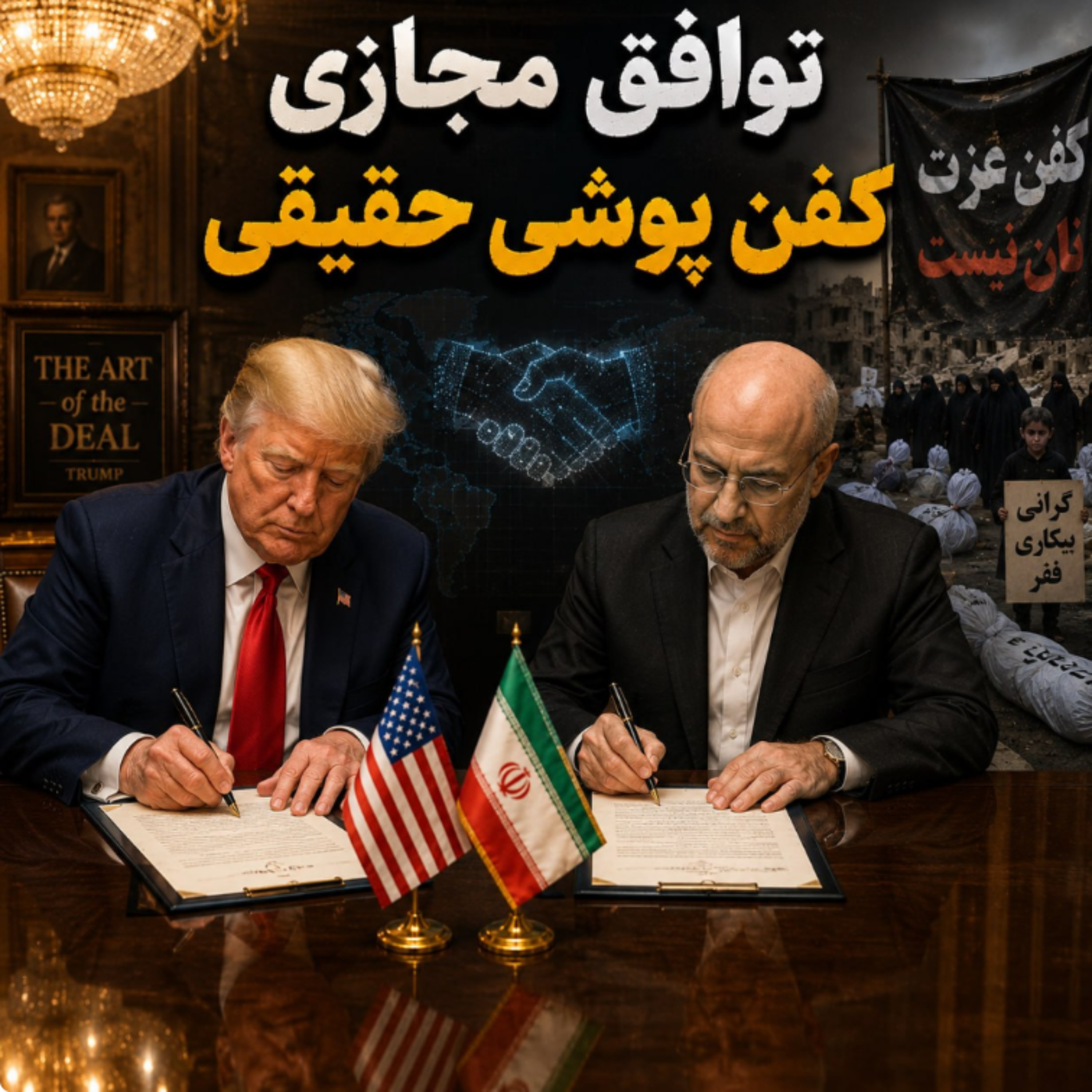 اتاق‌جنگ ۲۳ خرداد ۱۴۰۵ - توافق مجازی کفن پوشی حقیقی episode artwork