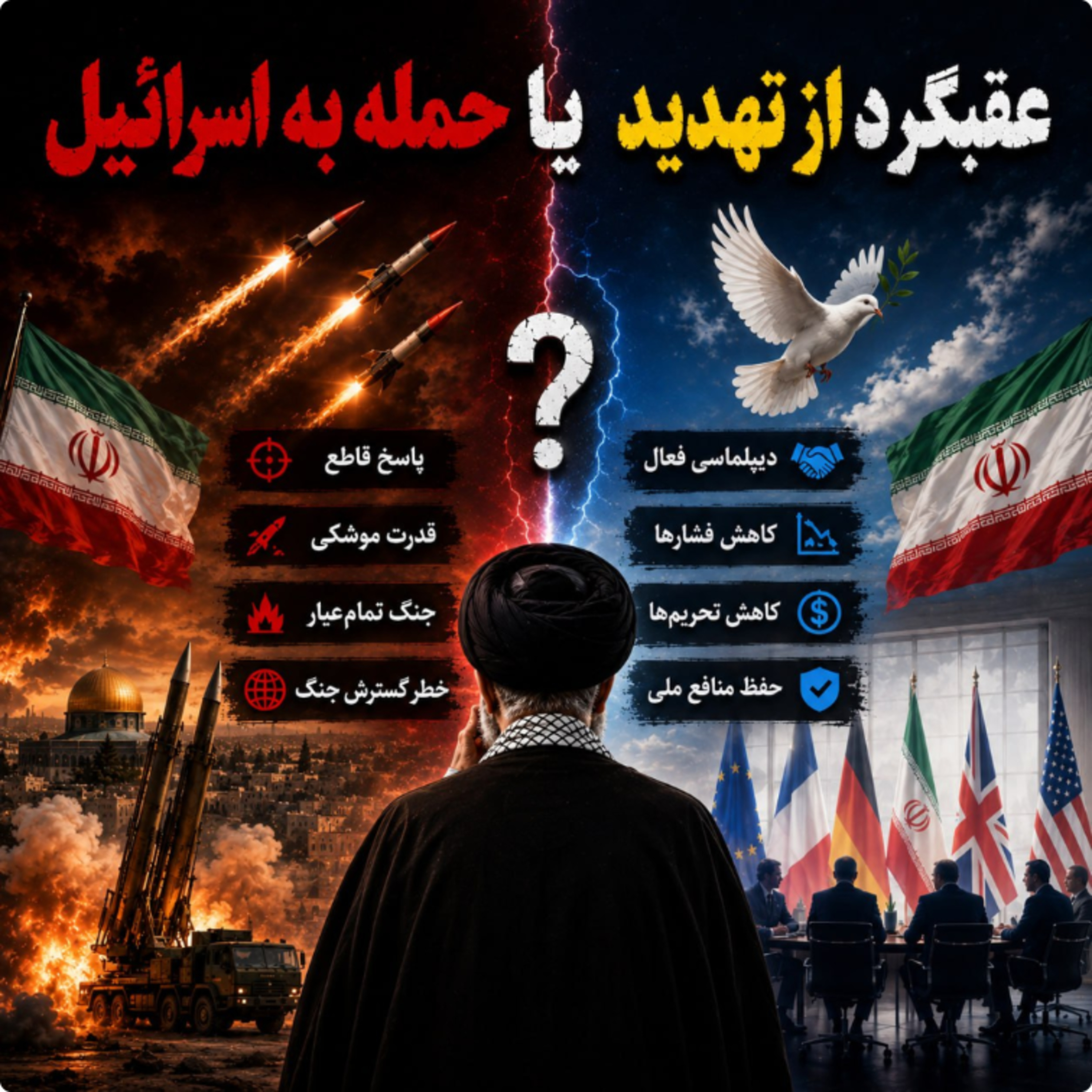 اتاق جنگ یکشنبه 24 خرداد - حمله به اسرائیل یا عقبگرد از تهدید episode artwork