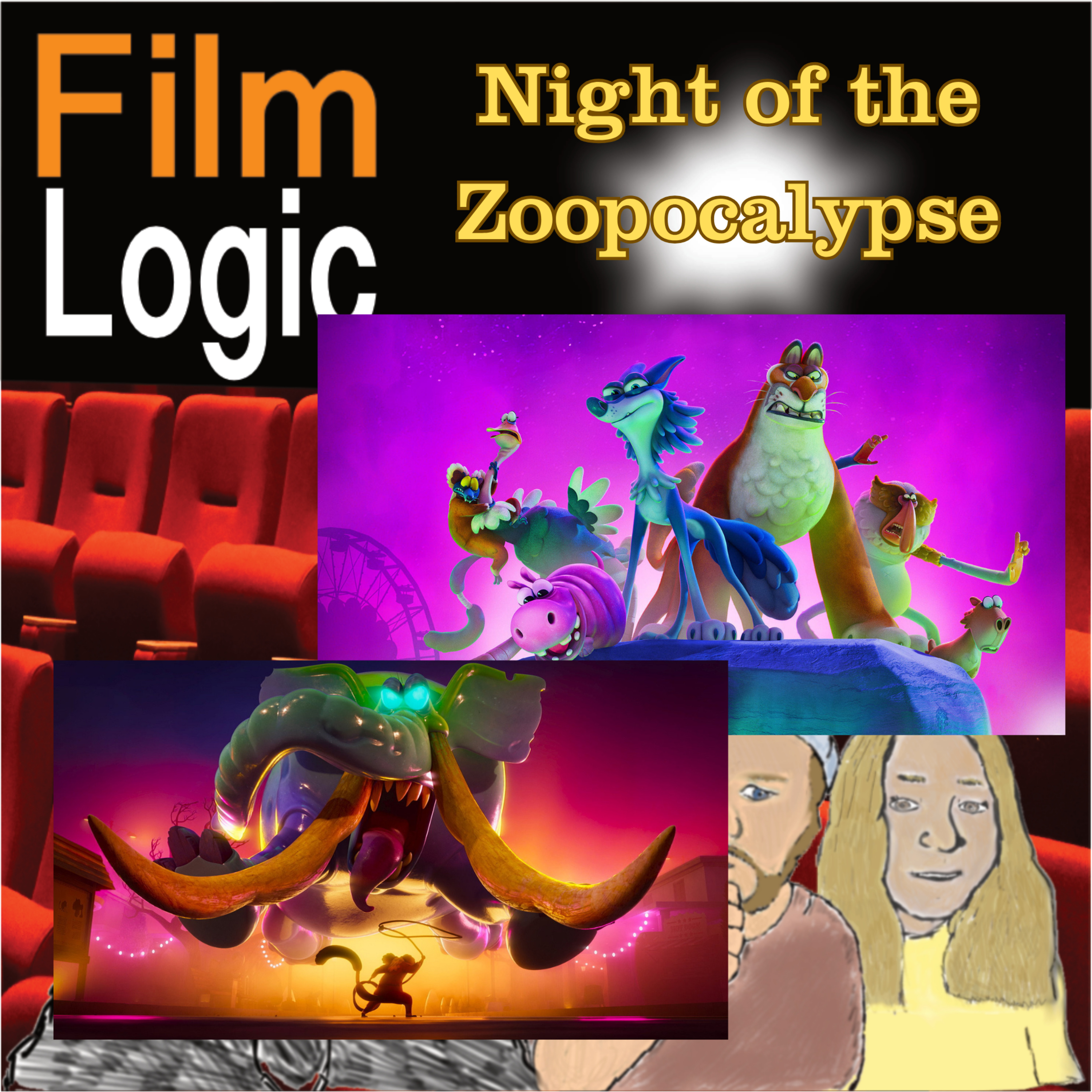 Tubi Decided: Night of the Zoopocalypse episode artwork