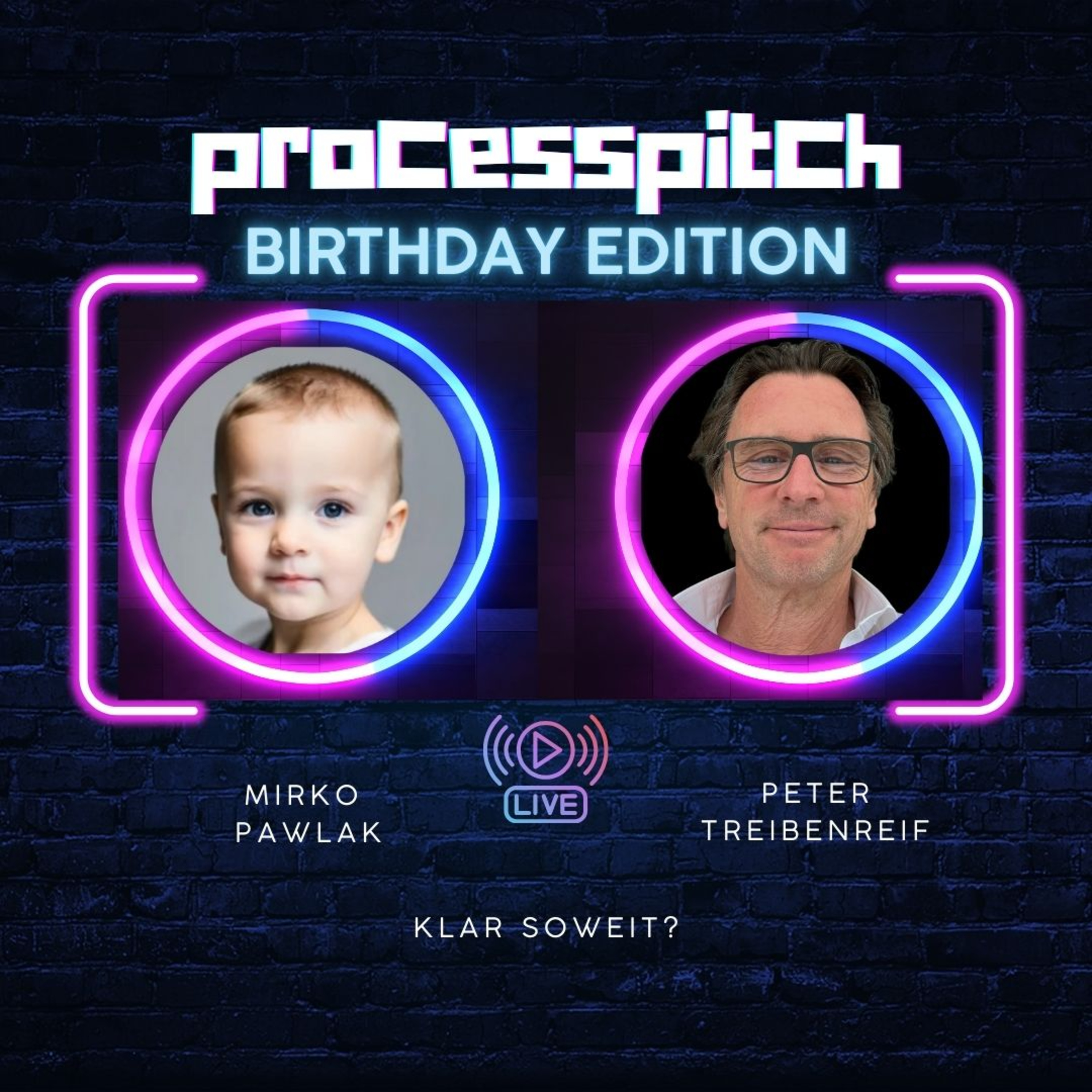 processpitch - Episode 16 Thema: Leben ist Prozess (Birthday Edition) episode artwork