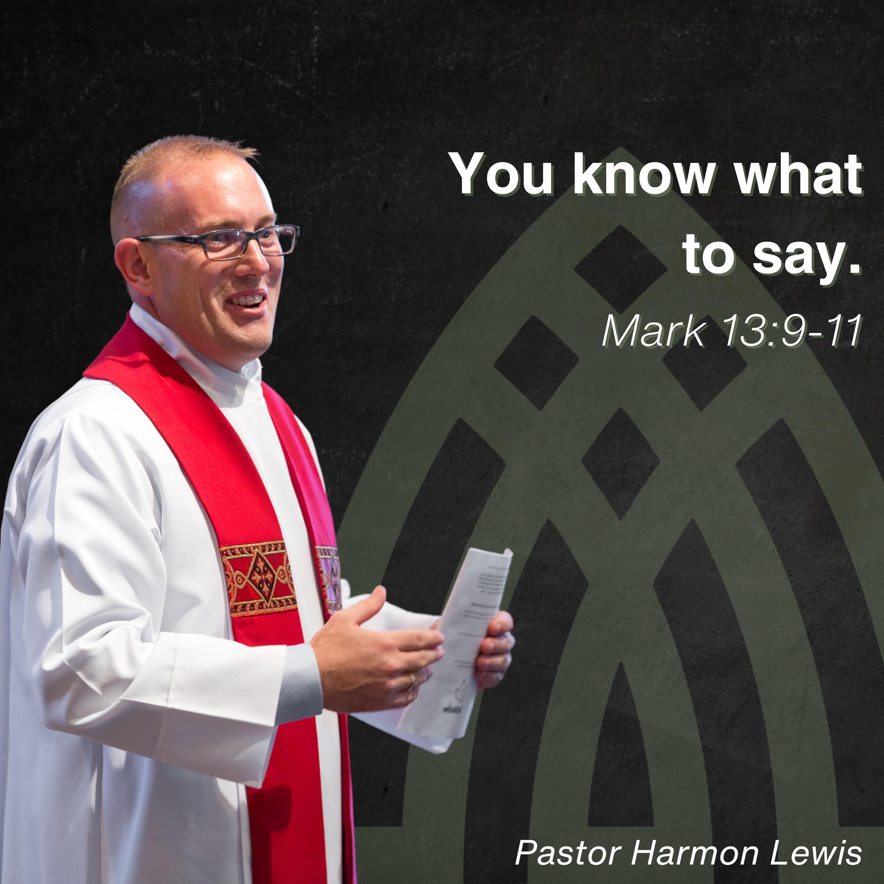 Pastor Harmon Lewis