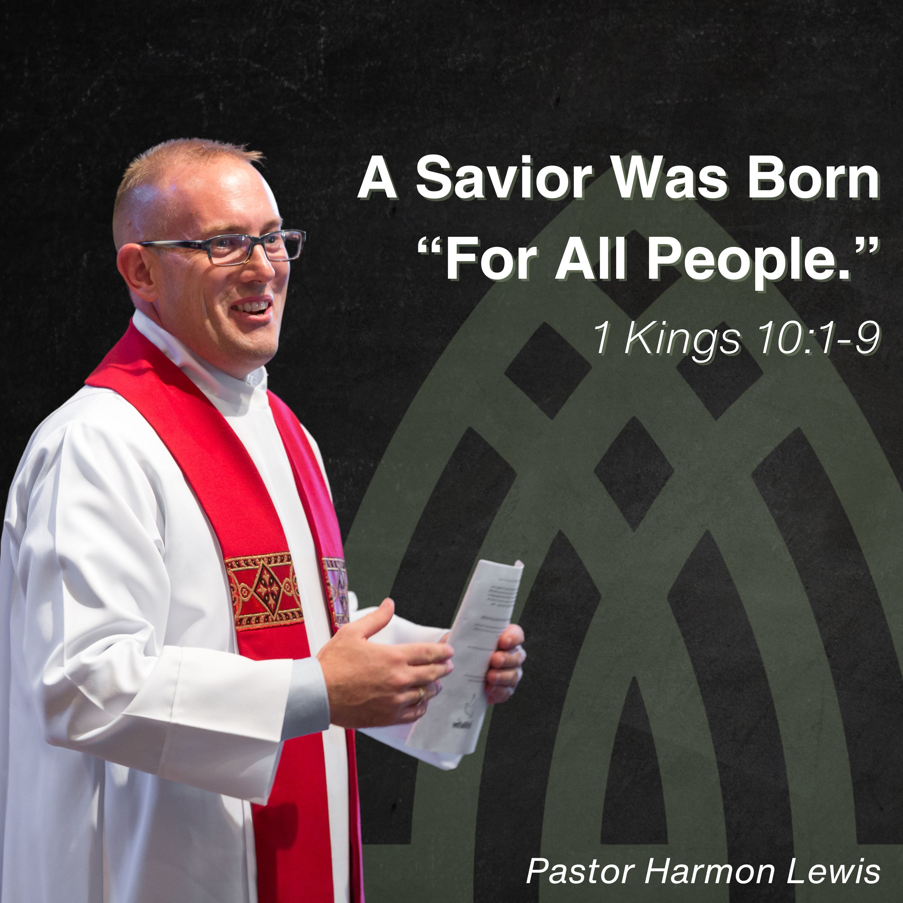 Pastor Harmon Lewis