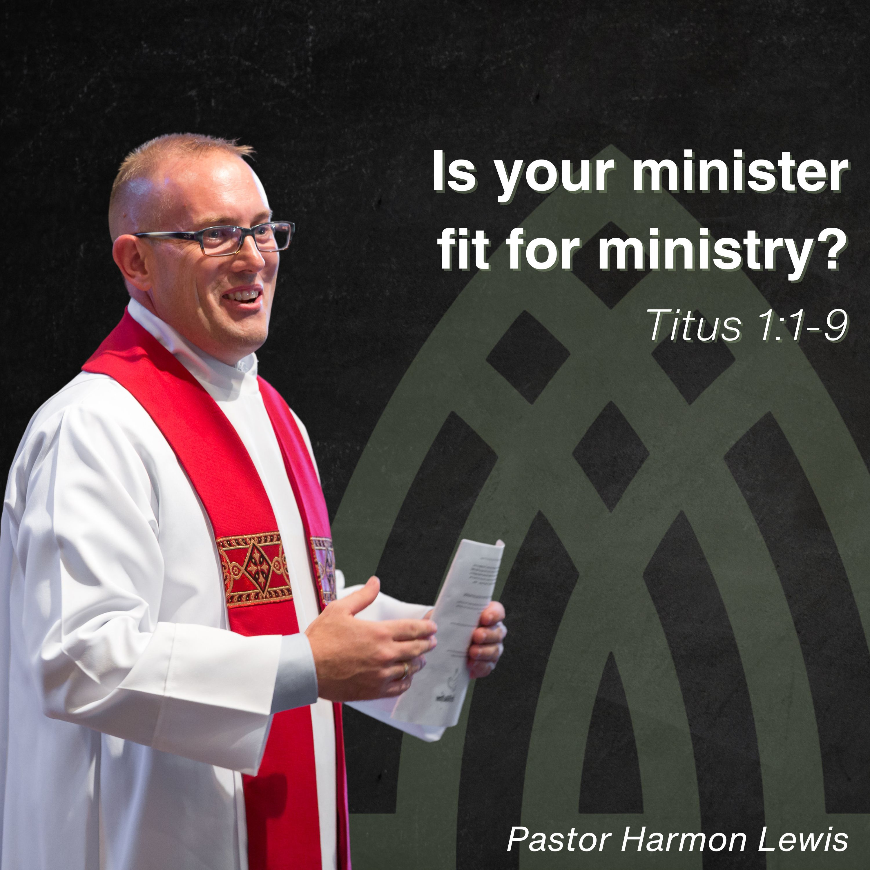 Pastor Harmon Lewis