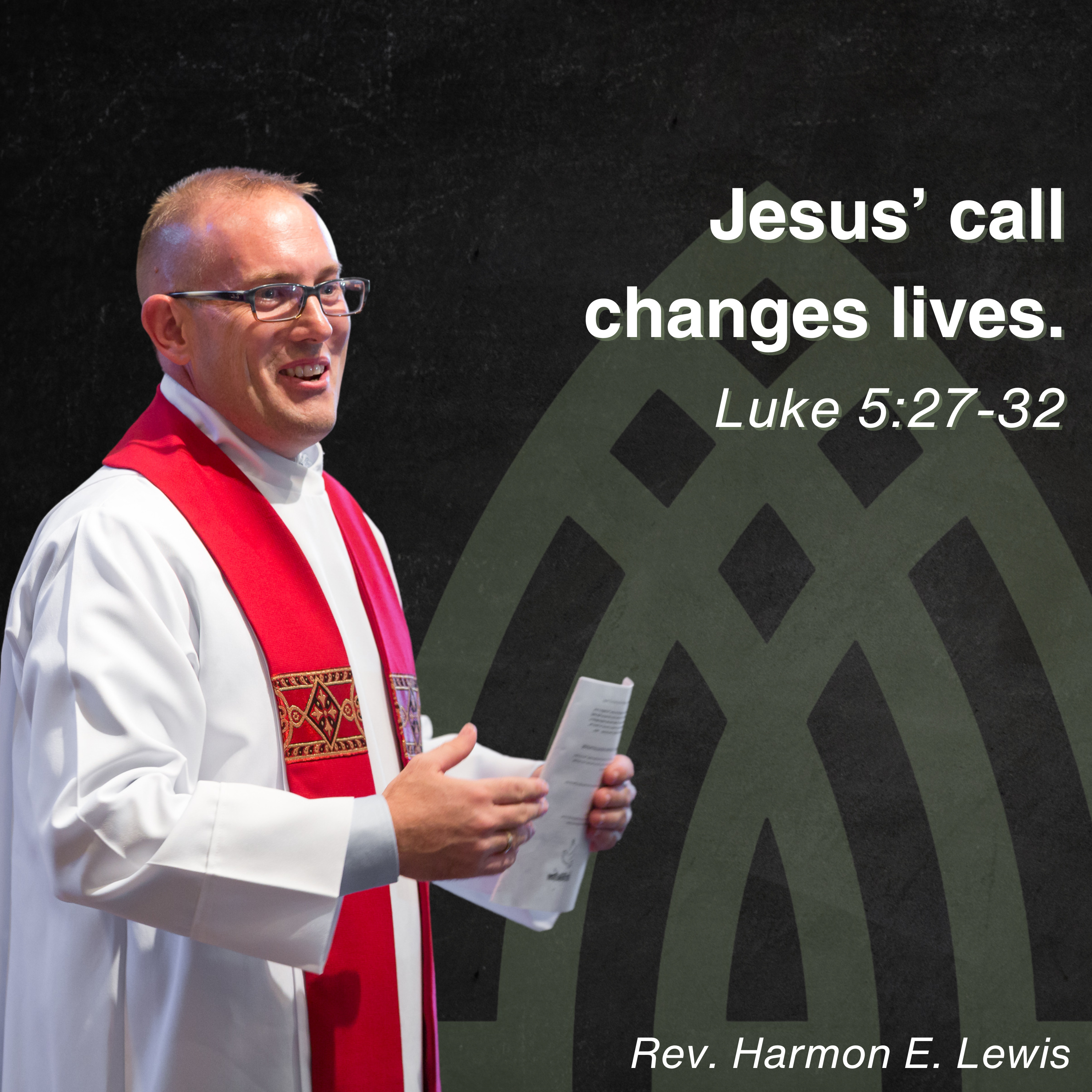 6.21.26 Jesus' call changes lives. Luke 5:27-32 episode artwork