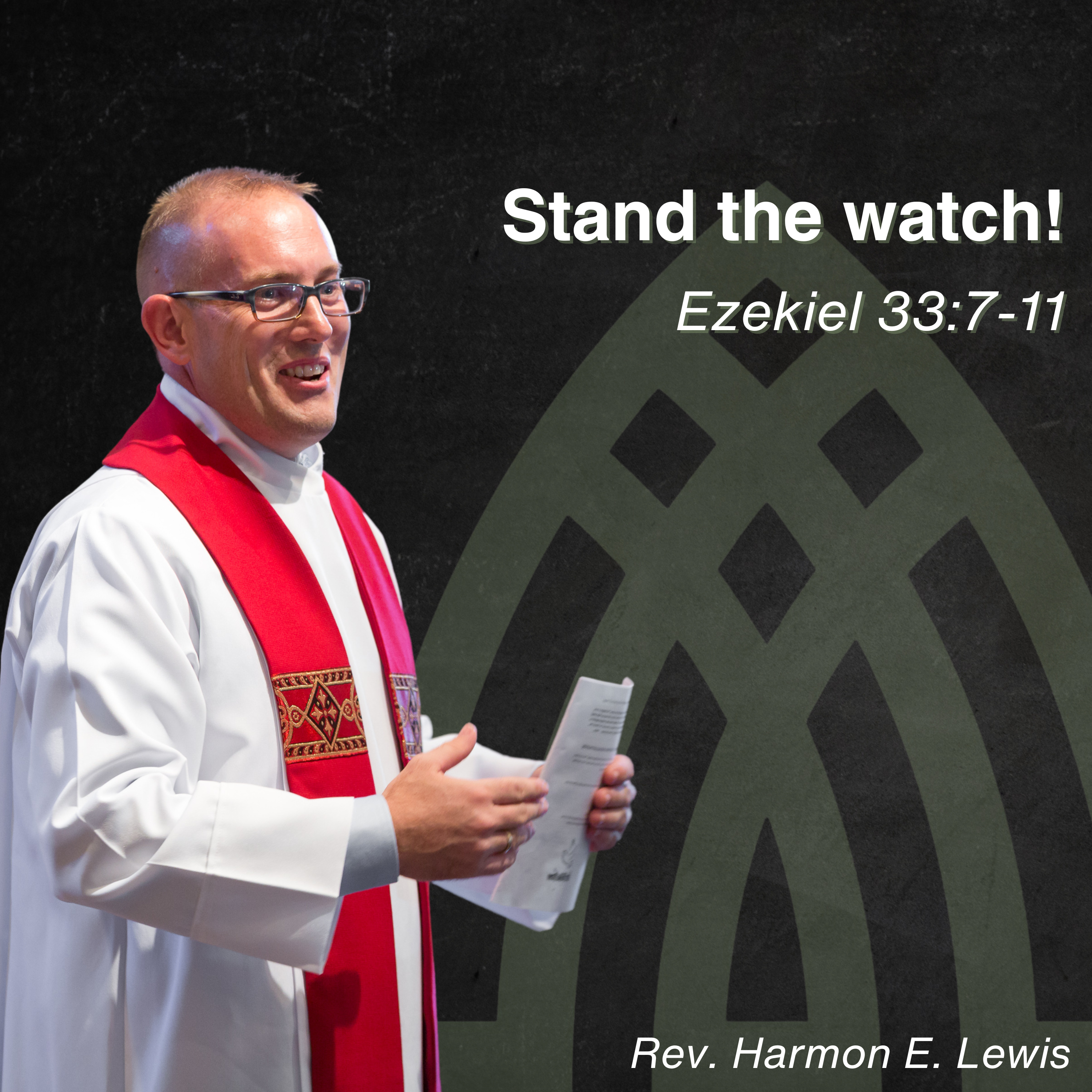 9.6.26 Stand the watch! Ezekiel 33:7-11 episode artwork