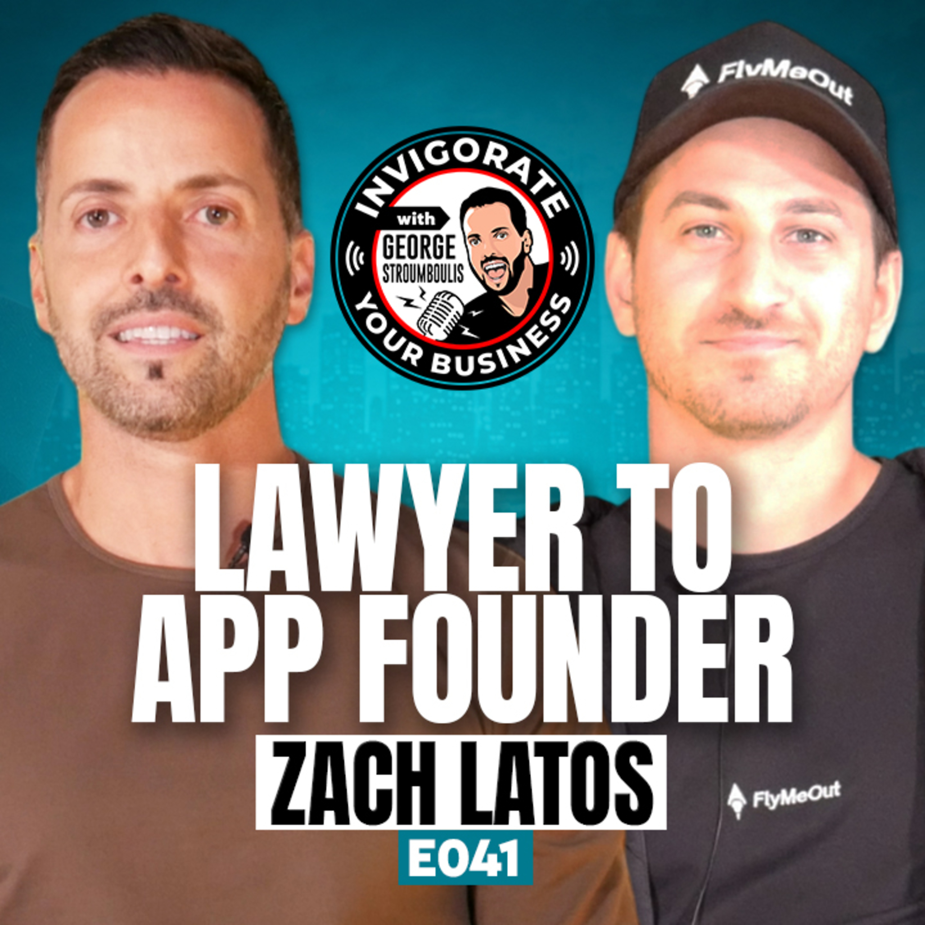 Zach Latos: FlyMeOut Travel App, Lawyer to Founder, Dave Portnoy Approved | E041 episode artwork