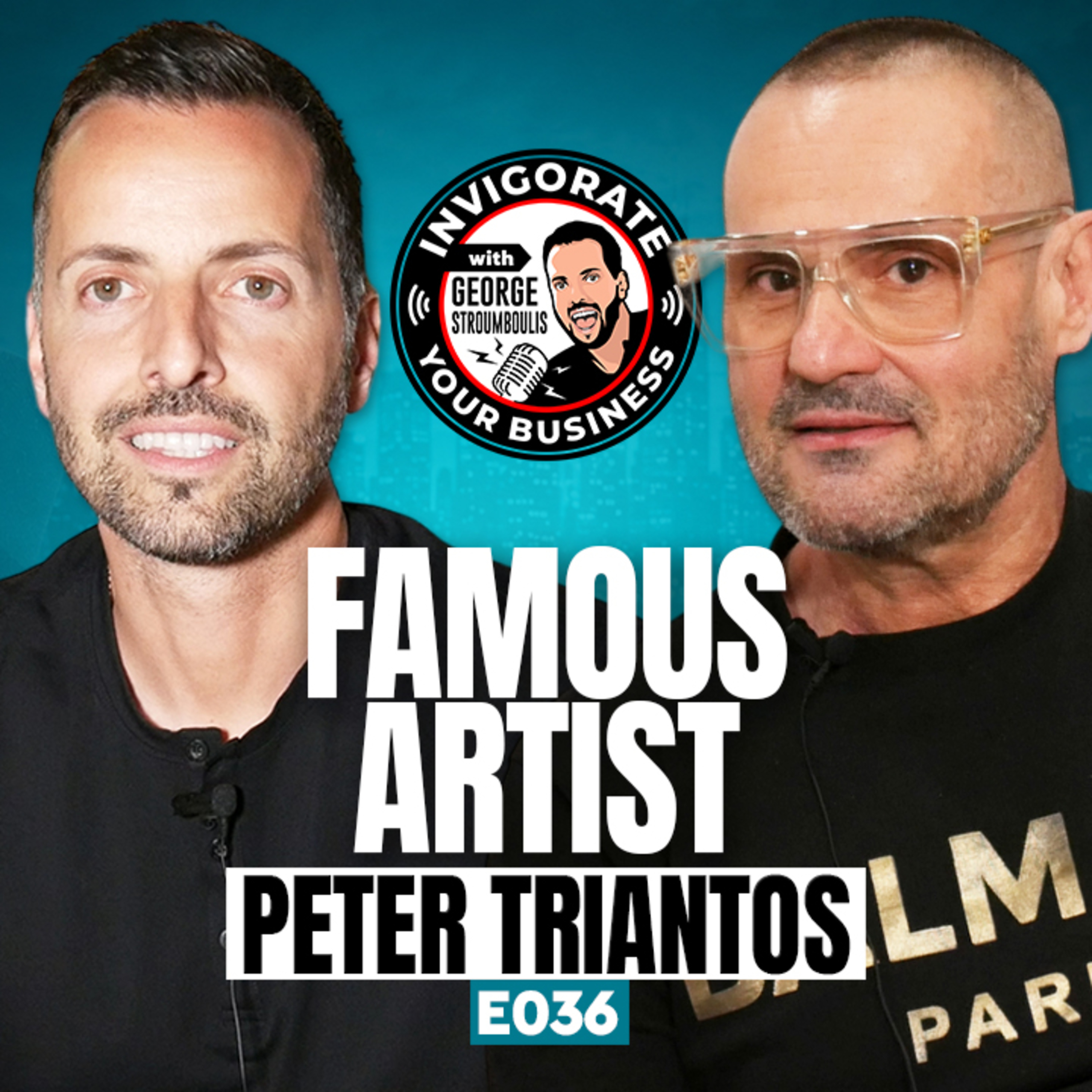 Peter Triantos: Contemporary Artist, Gallery Owner, Prominent Artwork | E036 episode artwork