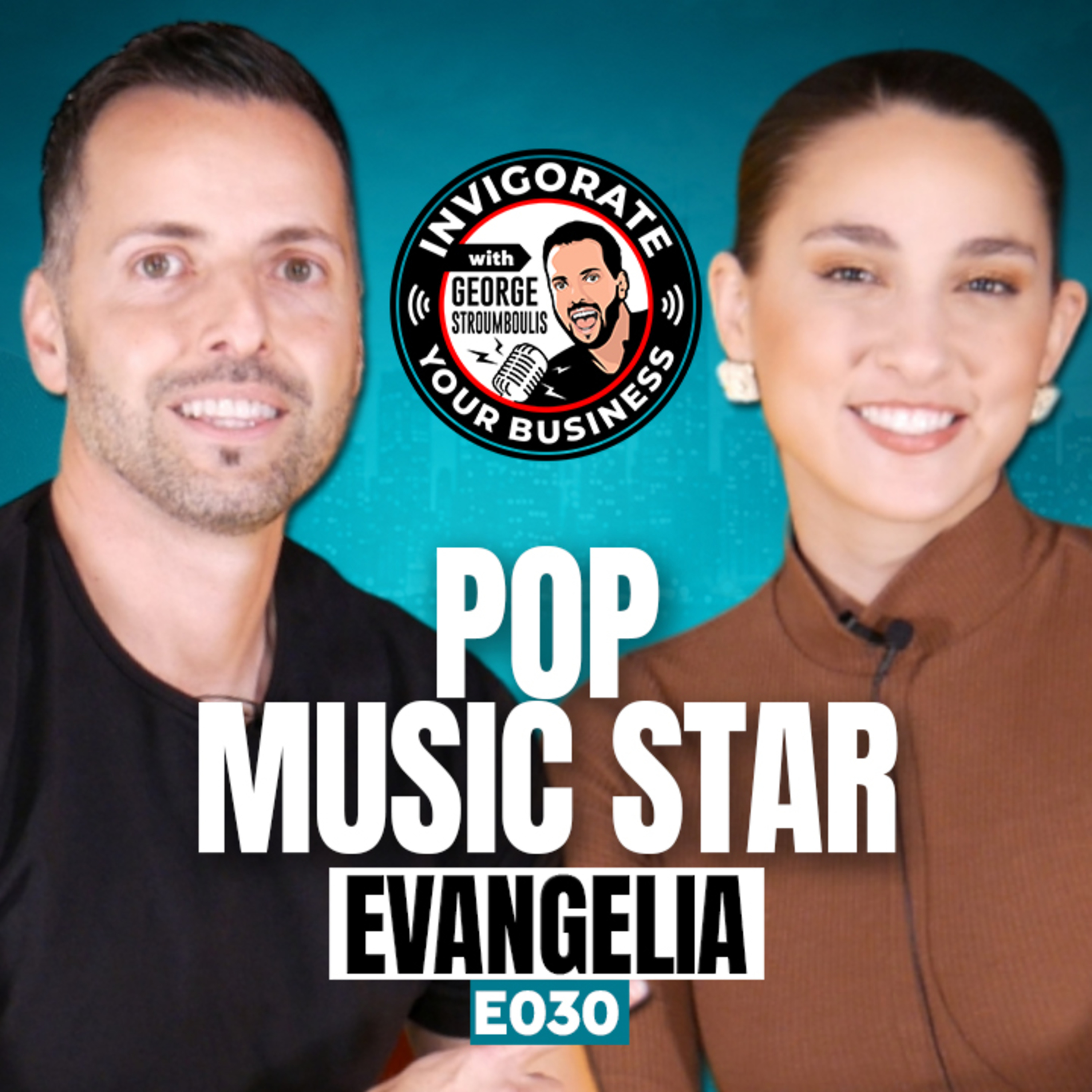 Evangelia: Pop Music Singer, Sony Recording Artist, Sold Out Barclays Center, Eurovision | E030 episode artwork