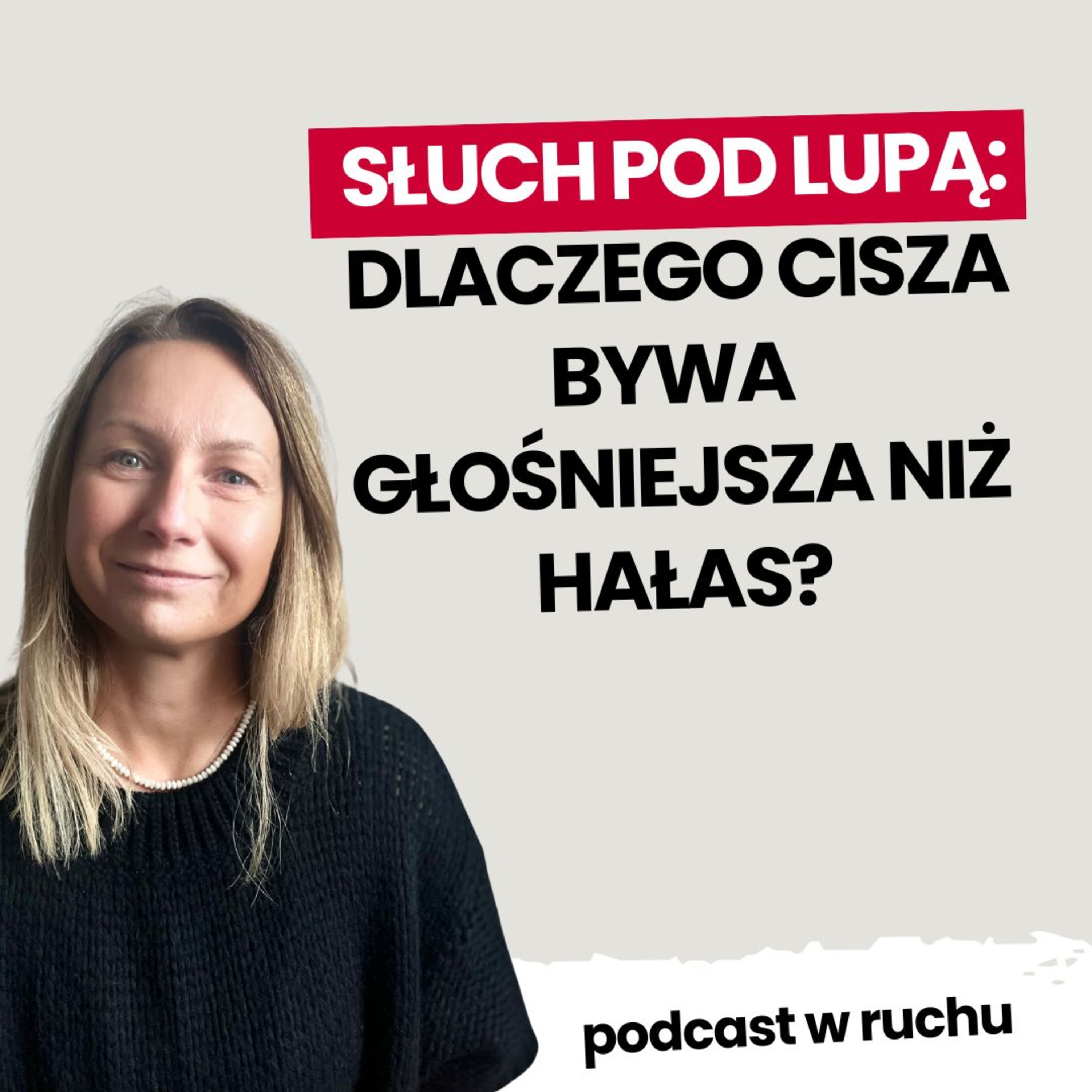 Szumy uszne – dlaczego się pojawiają i co z nimi zrobić? | Gosia Modrzyńska episode artwork