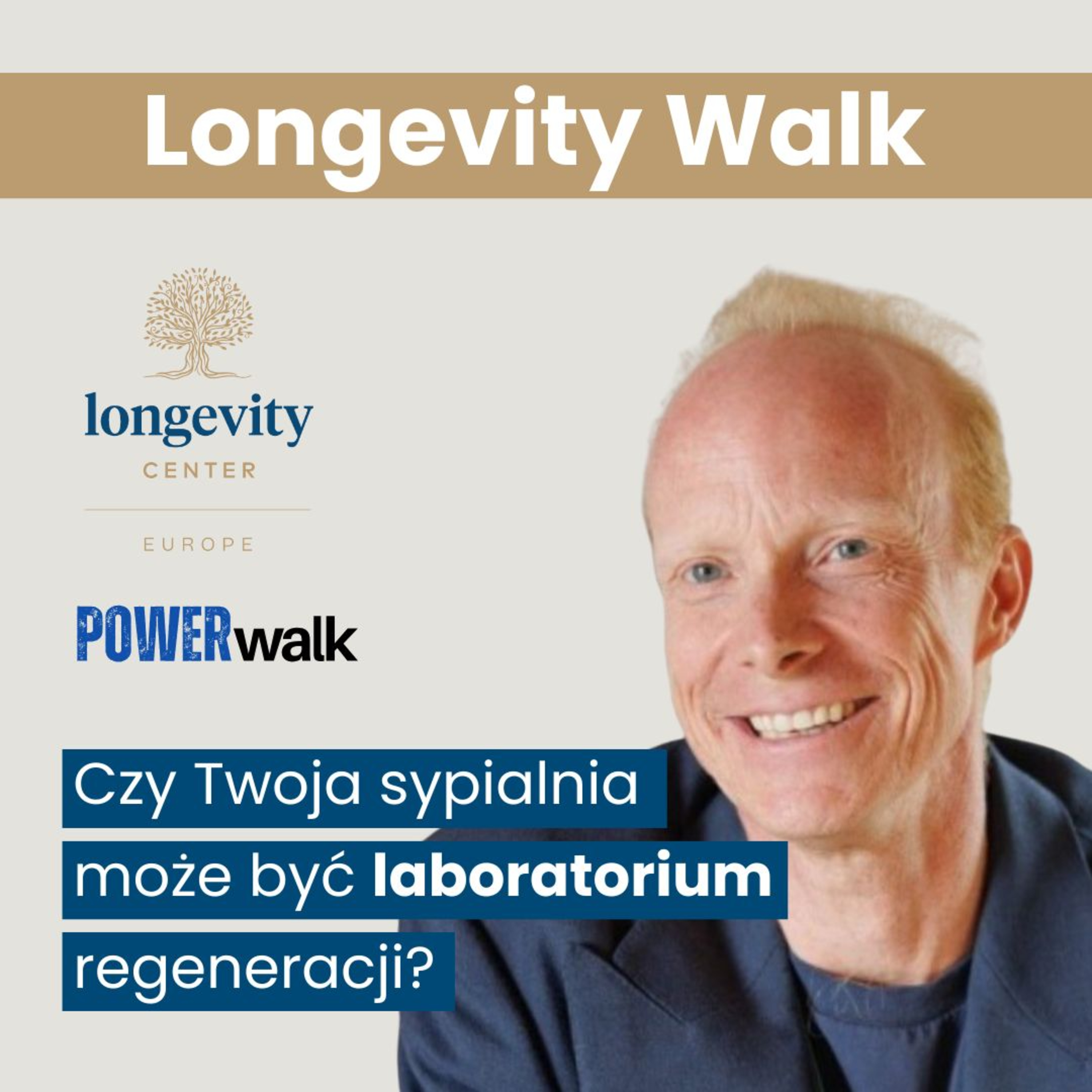 Dobry sen to inwestycja w zdrowie – od czego zacząć? | Longevity Walk z Reto von der Becke episode artwork