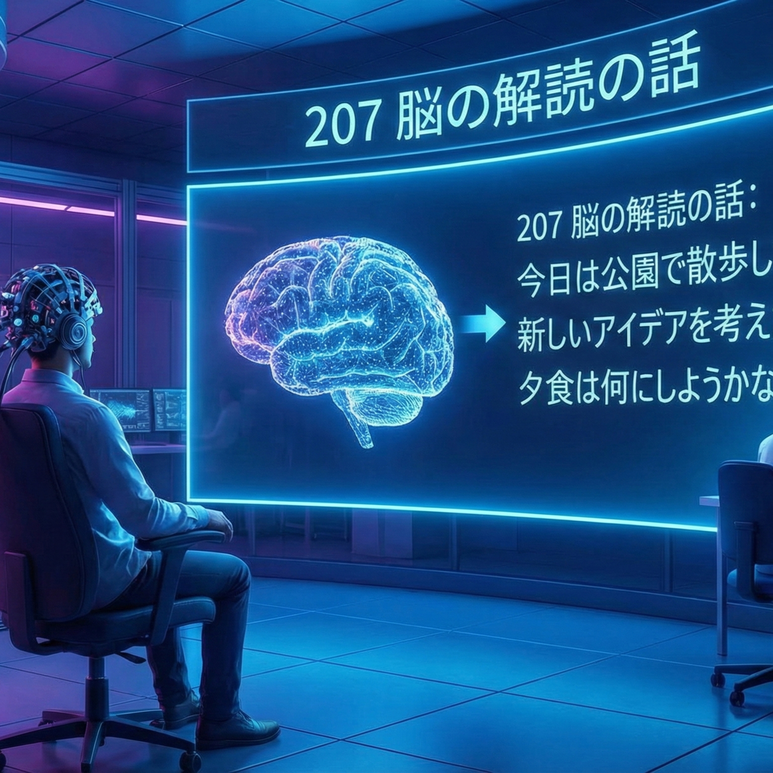 207 脳の解読？の話