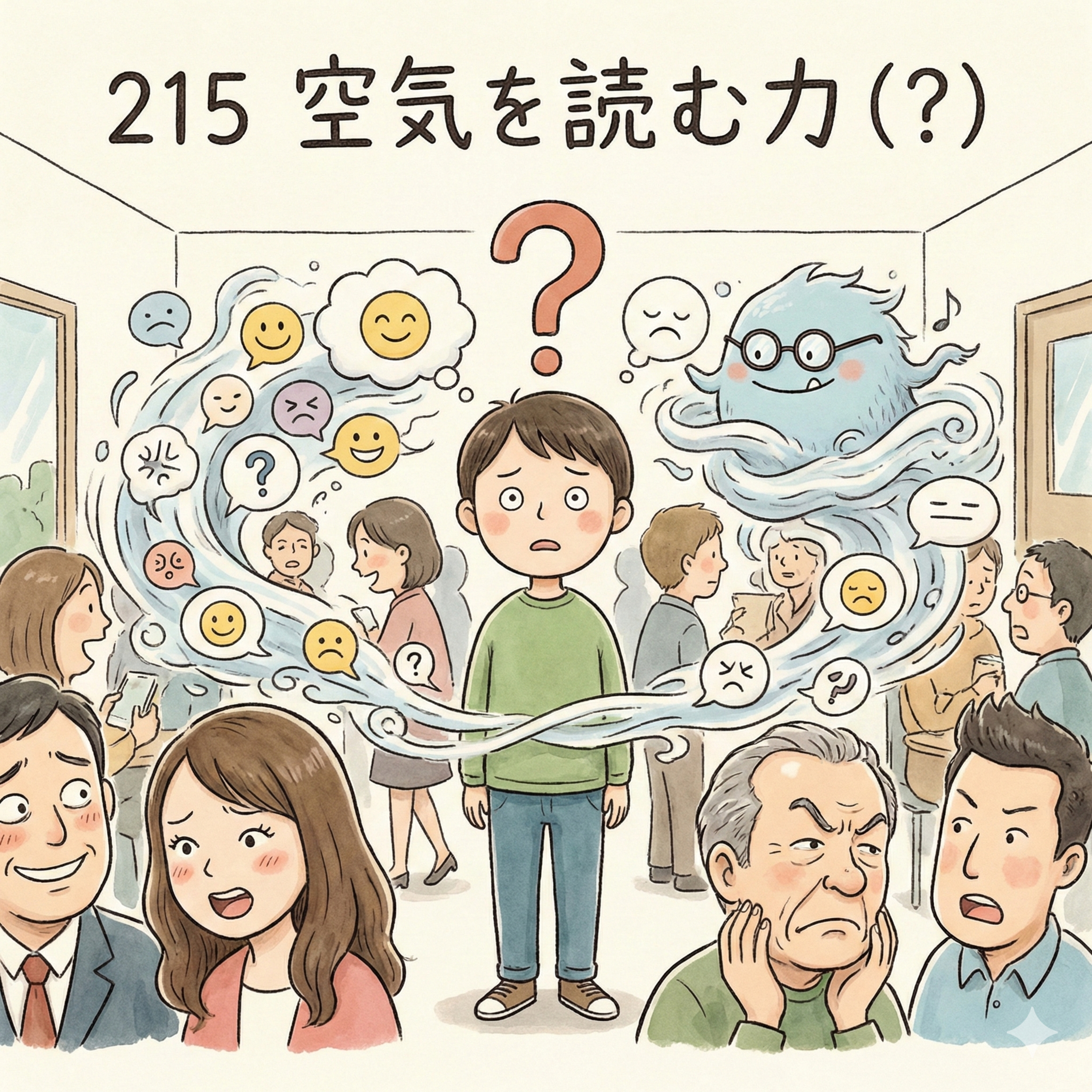 215 空気を読む力（？）の話