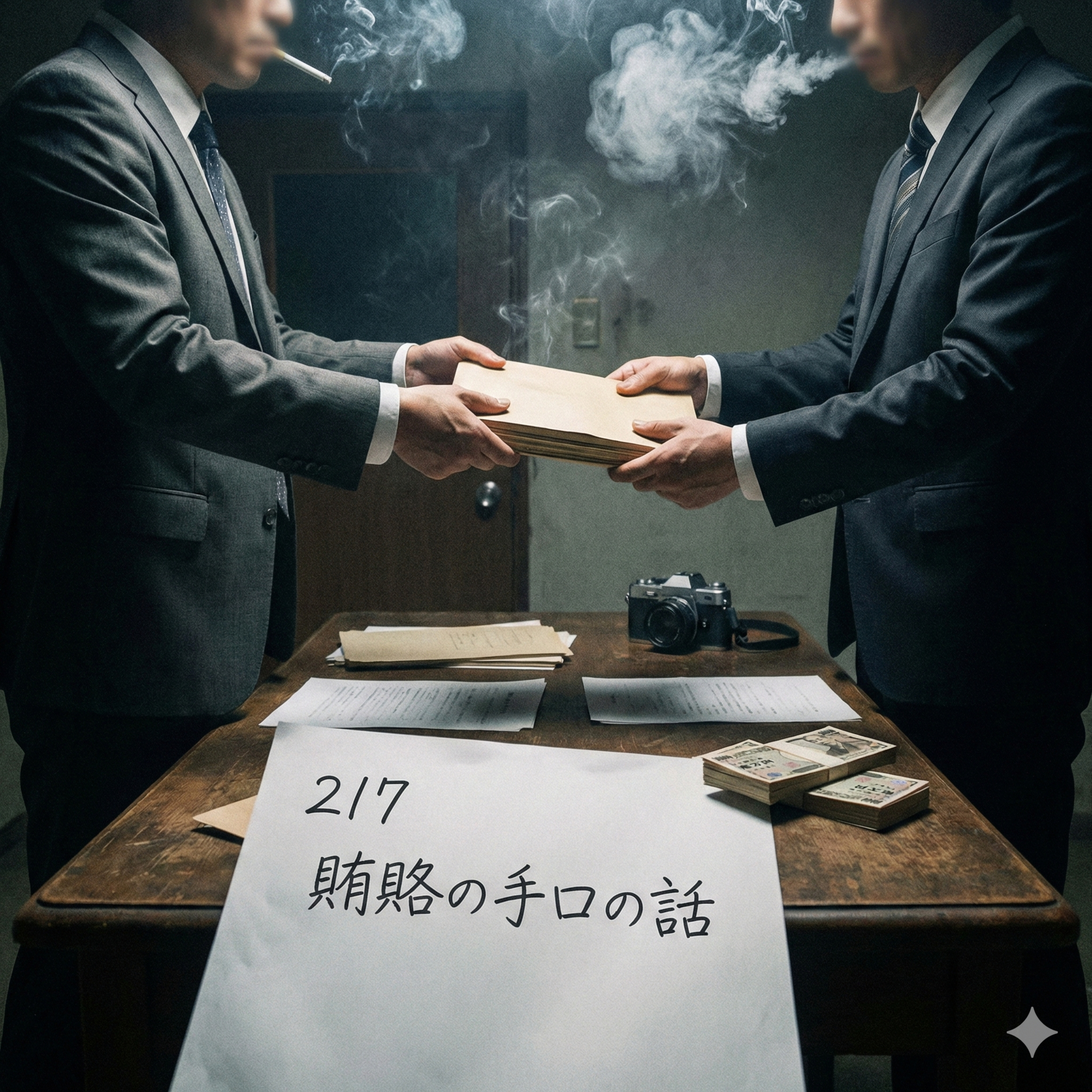 217 賄賂の手口の話