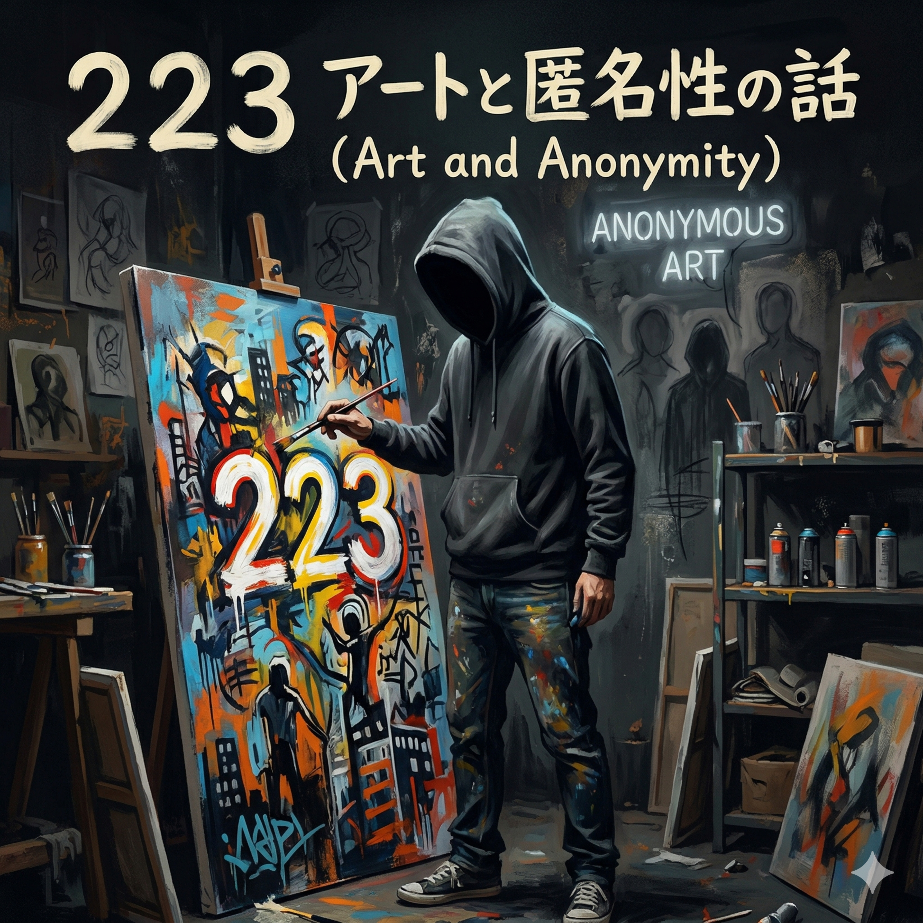 223 芸術と匿名性の話