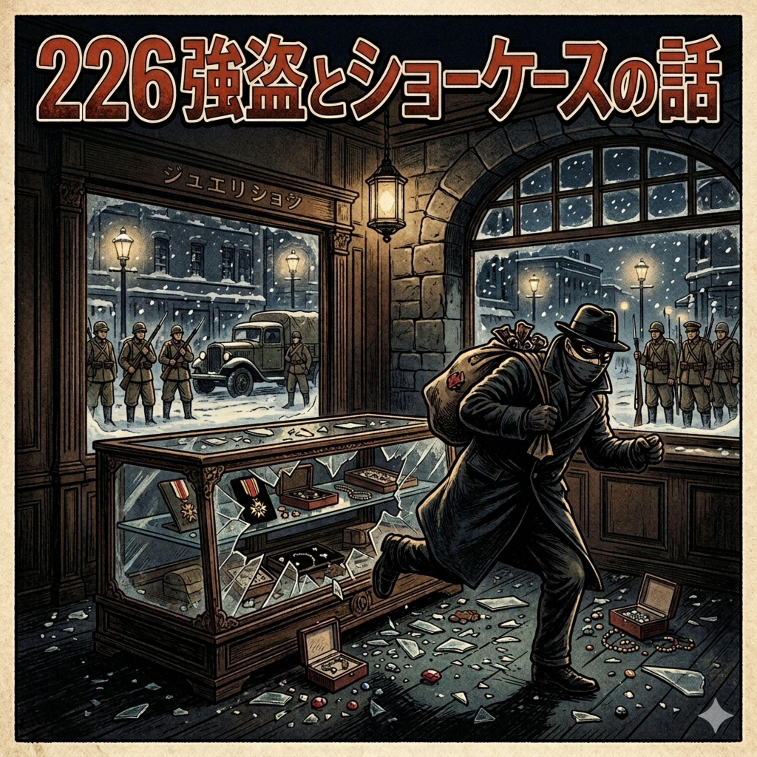 226 強盗とショーケースの話
