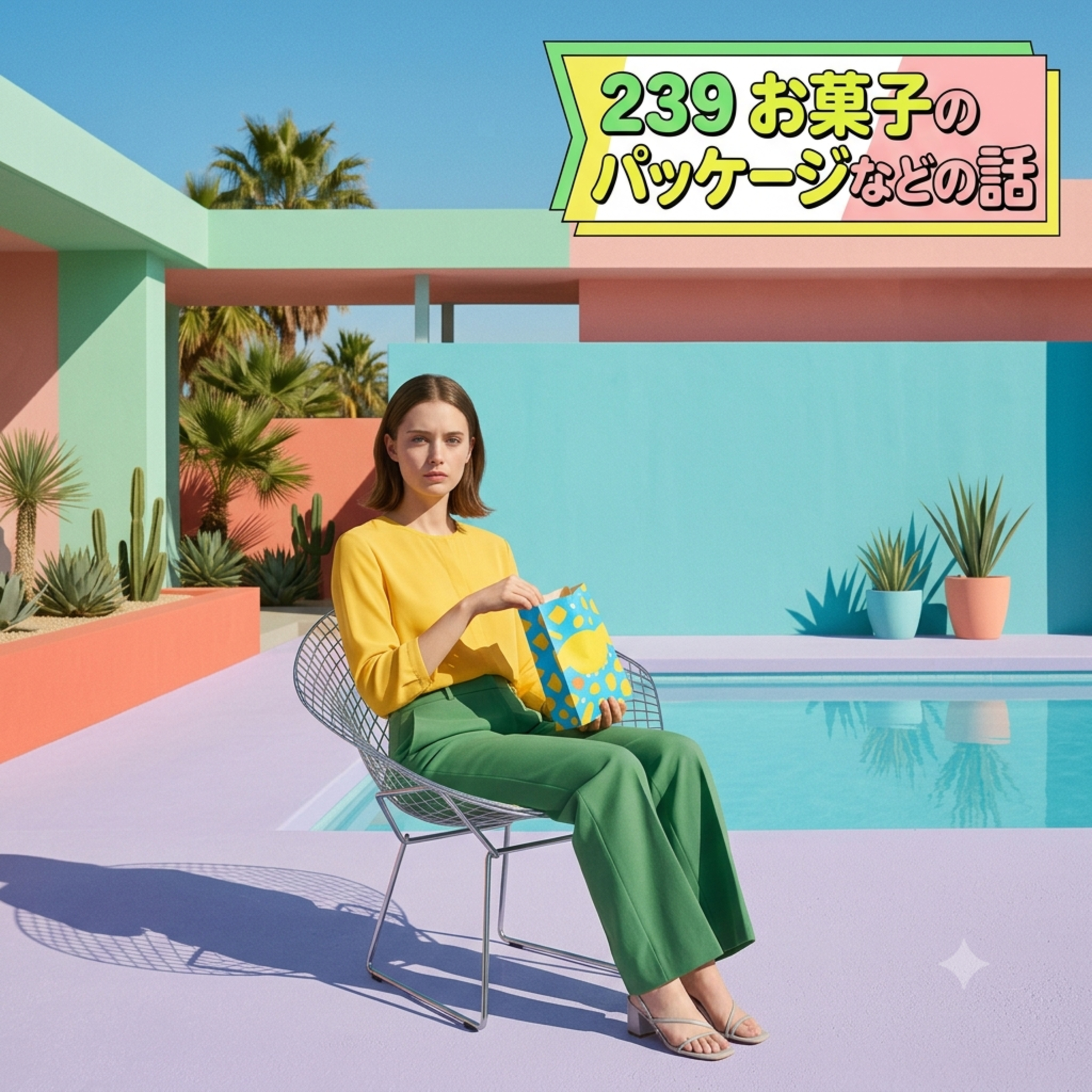 239 お菓子のパッケージなどの話