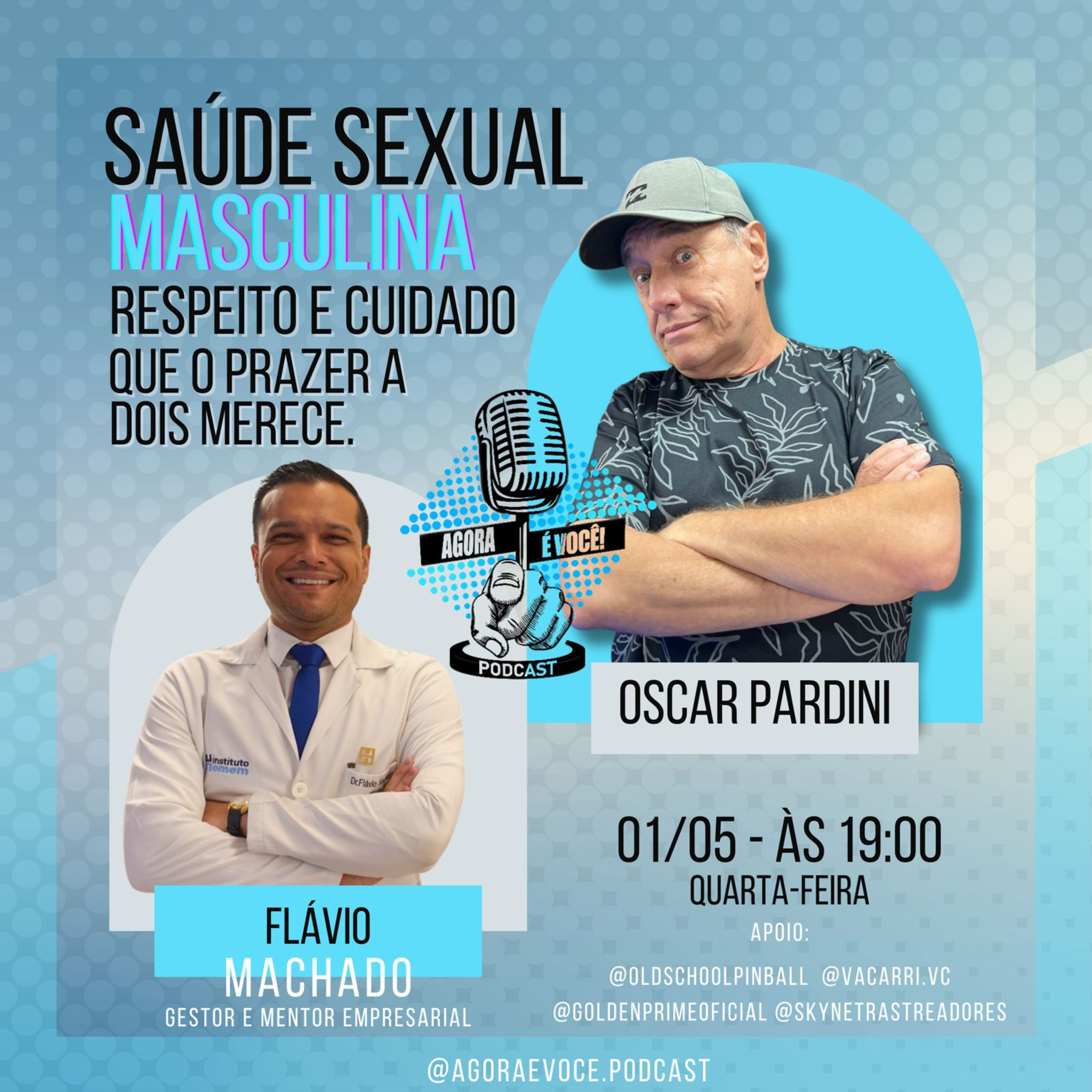 Saúde Sexual Masculina: Respeito e Cuidado que o Prazer a Dois Merece | com o Dr. Flávio Machado  episode artwork