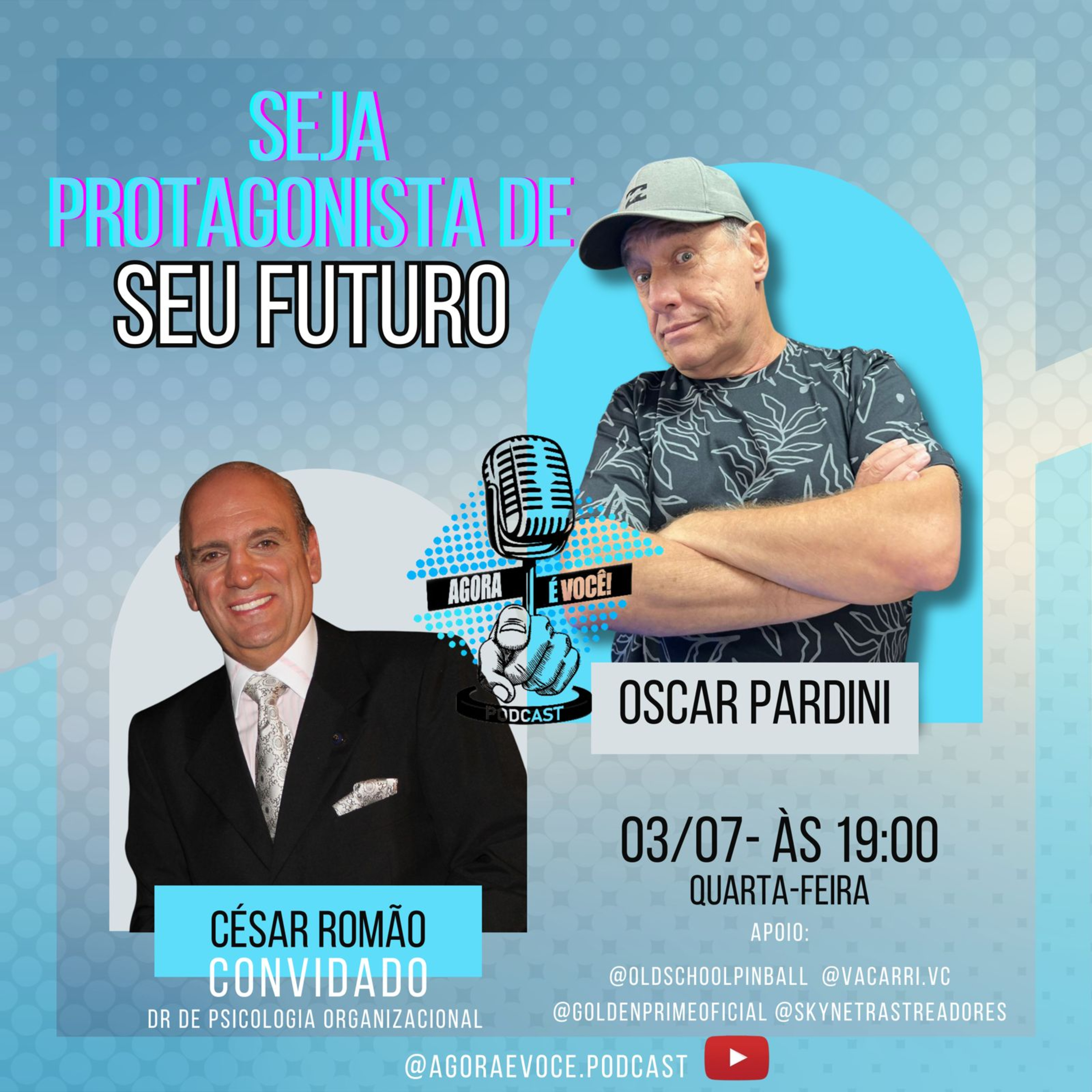 Seja Protagonista do Seu Futuro | com César Romão | EP18 episode artwork