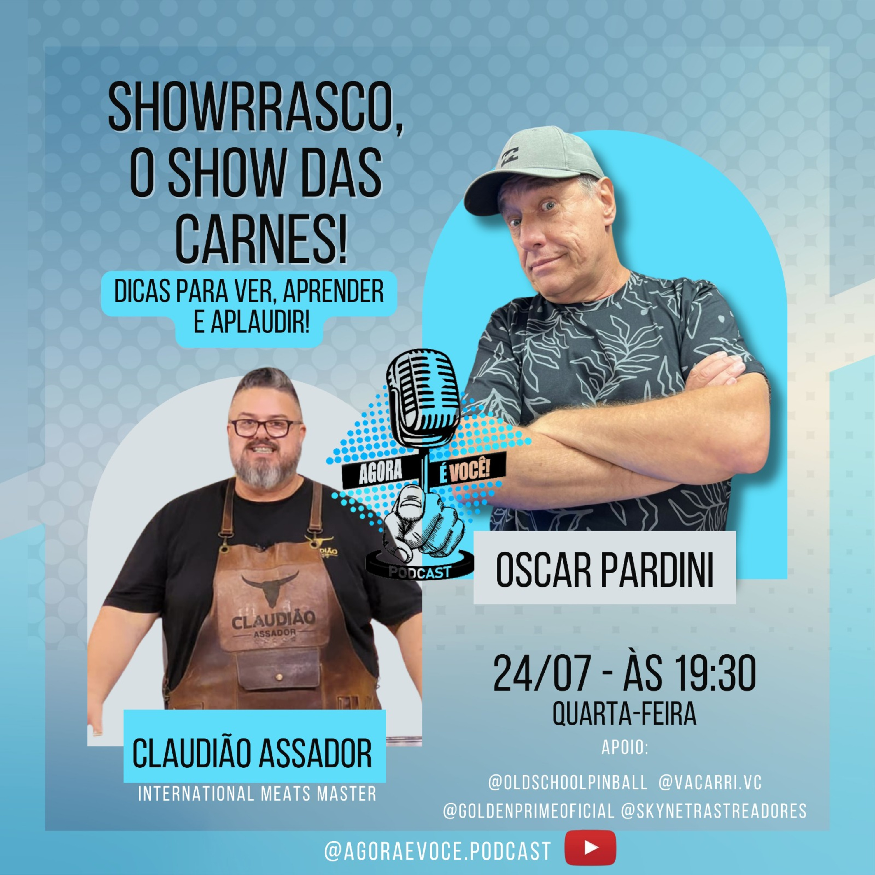 Assista o Showrrasco - O Show Das Carnes | com Claudião Assador | EP21 episode artwork