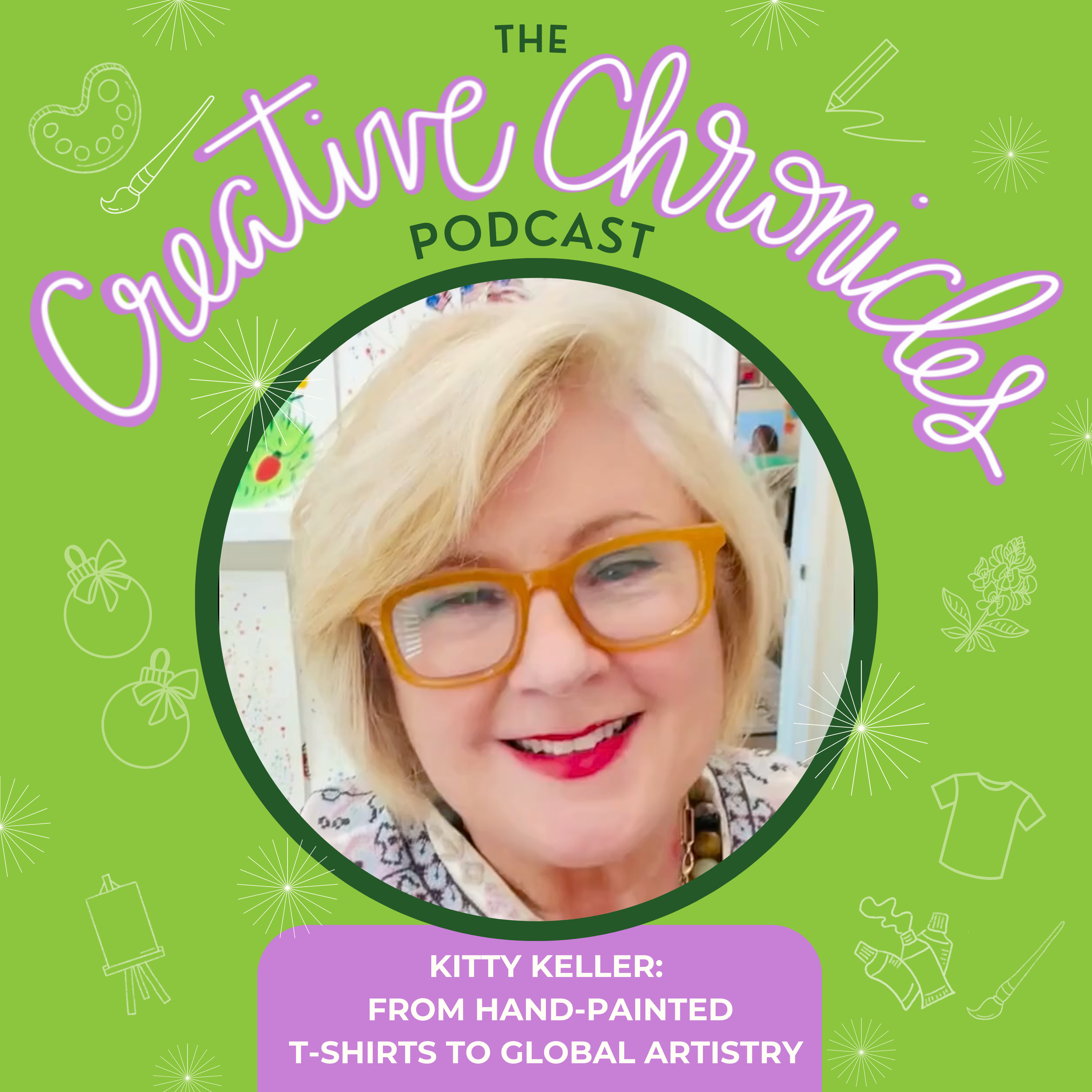 Kitty Keller's Journey from Hand-Painted T-Shirts to Global Artistry