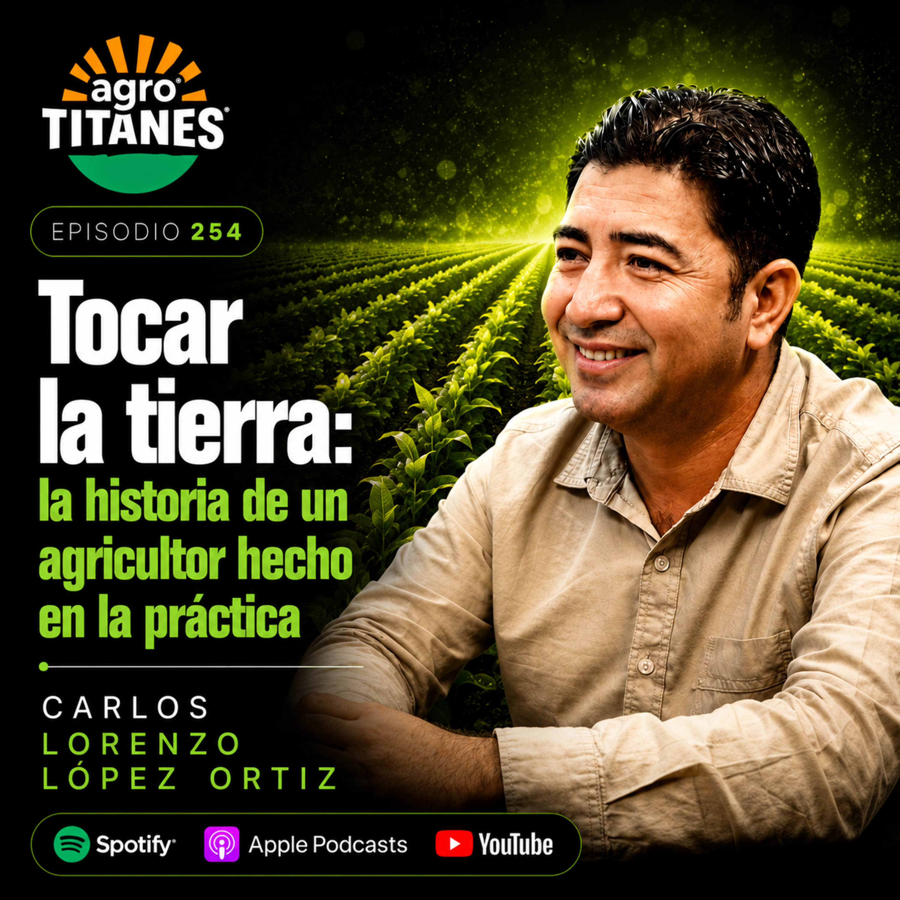 Tocar la tierra: la historia de un agricultor hecho en la práctica