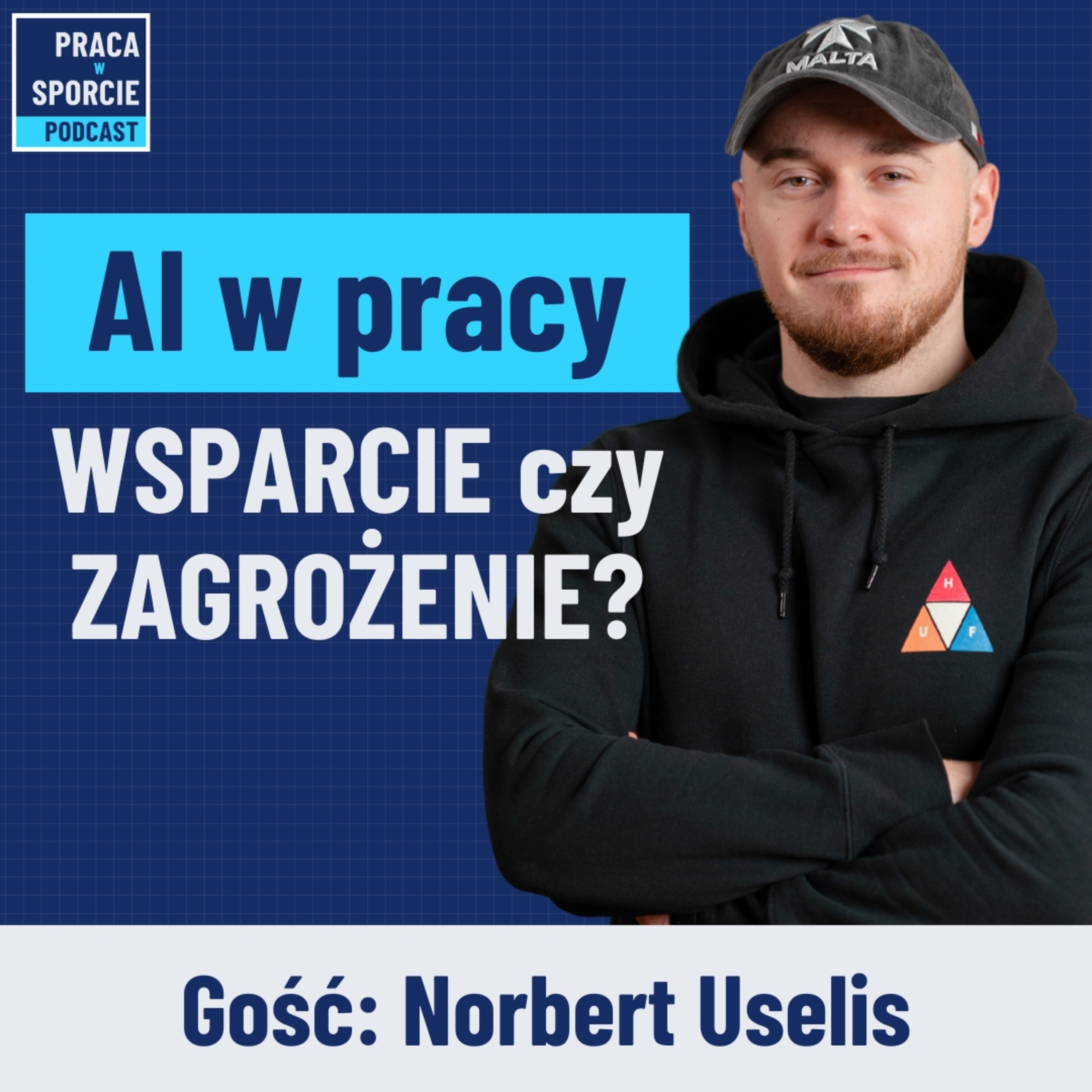 #42: Jak KORZYSTAĆ z AI w pracy bez bólu głowy i odzyskać czas na to, co ważne. Gość: Norbert Uselis. episode artwork