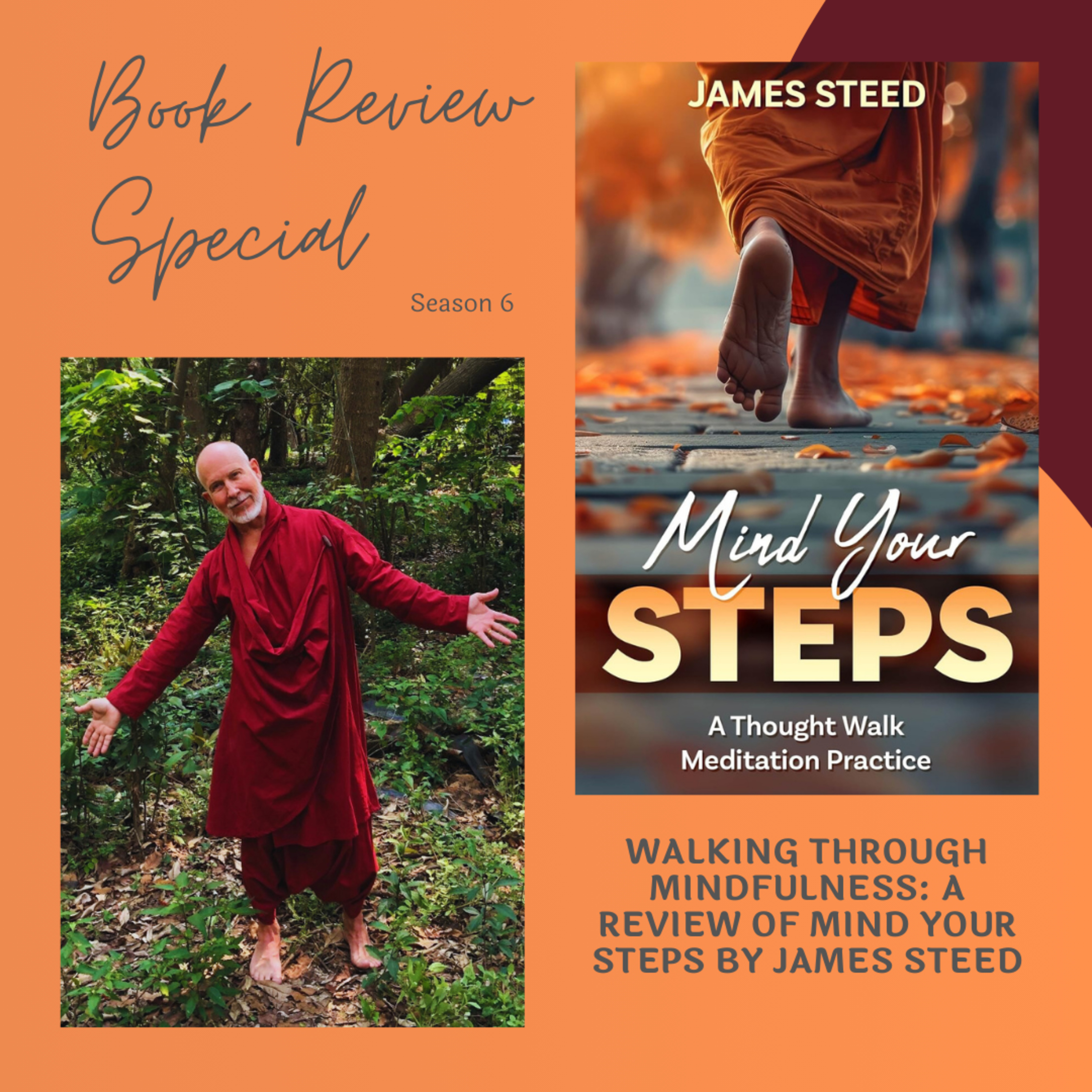 Walking Through Mindfulness: A Review of Mind Your Steps by James Steed episode artwork