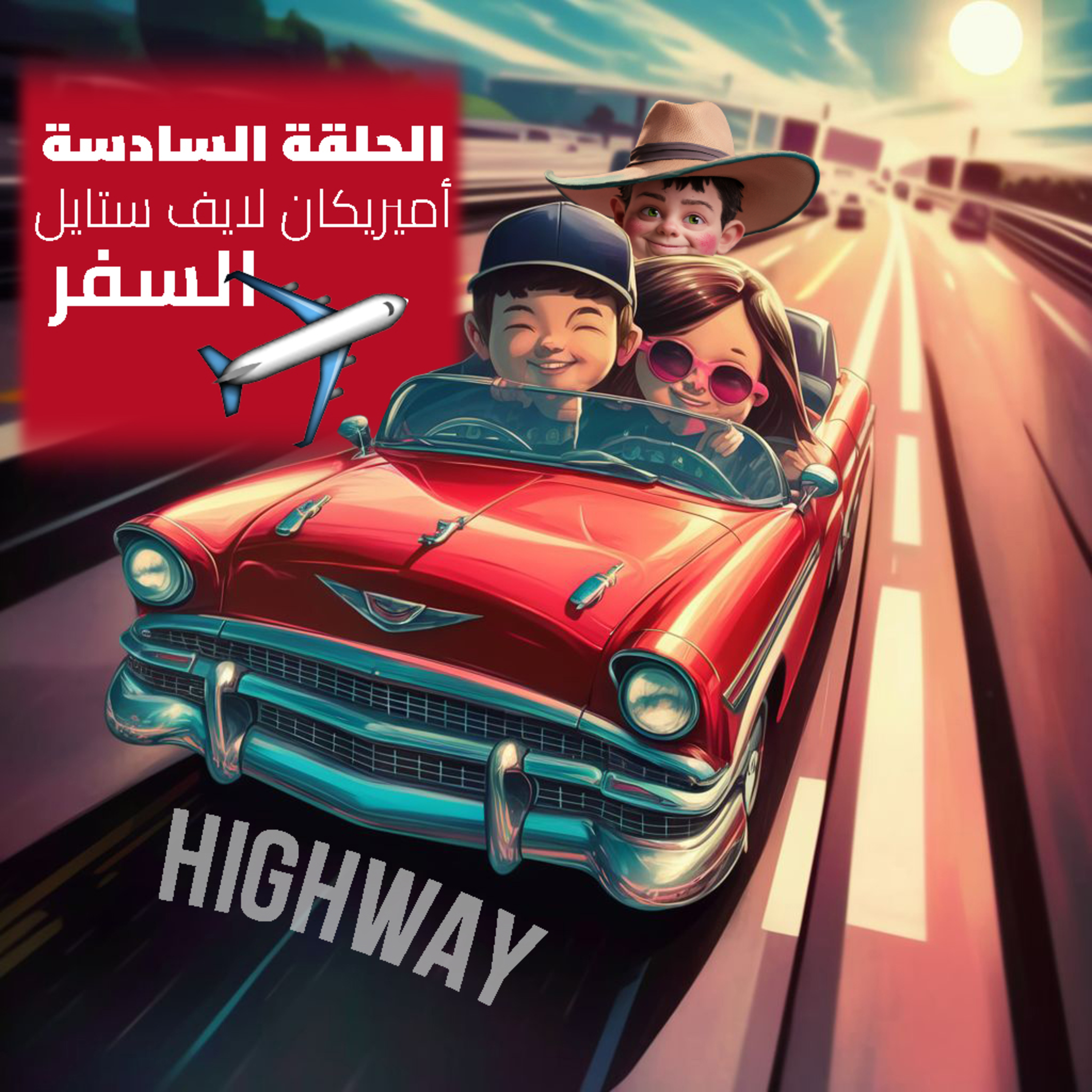 الحلقة السادسة - أمريكان لايف ستايل - السفر episode artwork