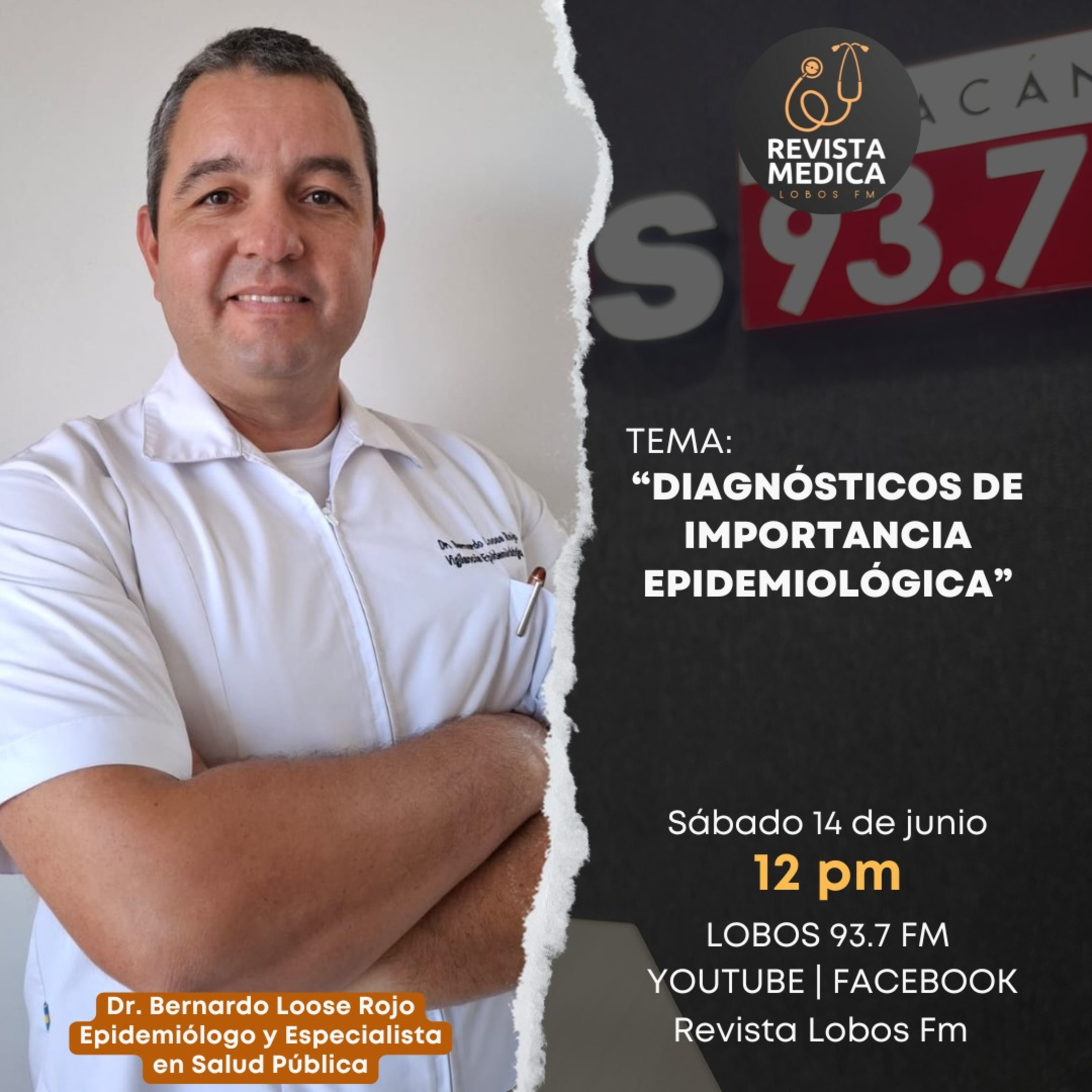 T3E19 Diagnósticos de importancia epidemiológica - Dr. Bernardo Loose Rojo Epidemiólogo Hospital Sharp Mazatlán episode artwork