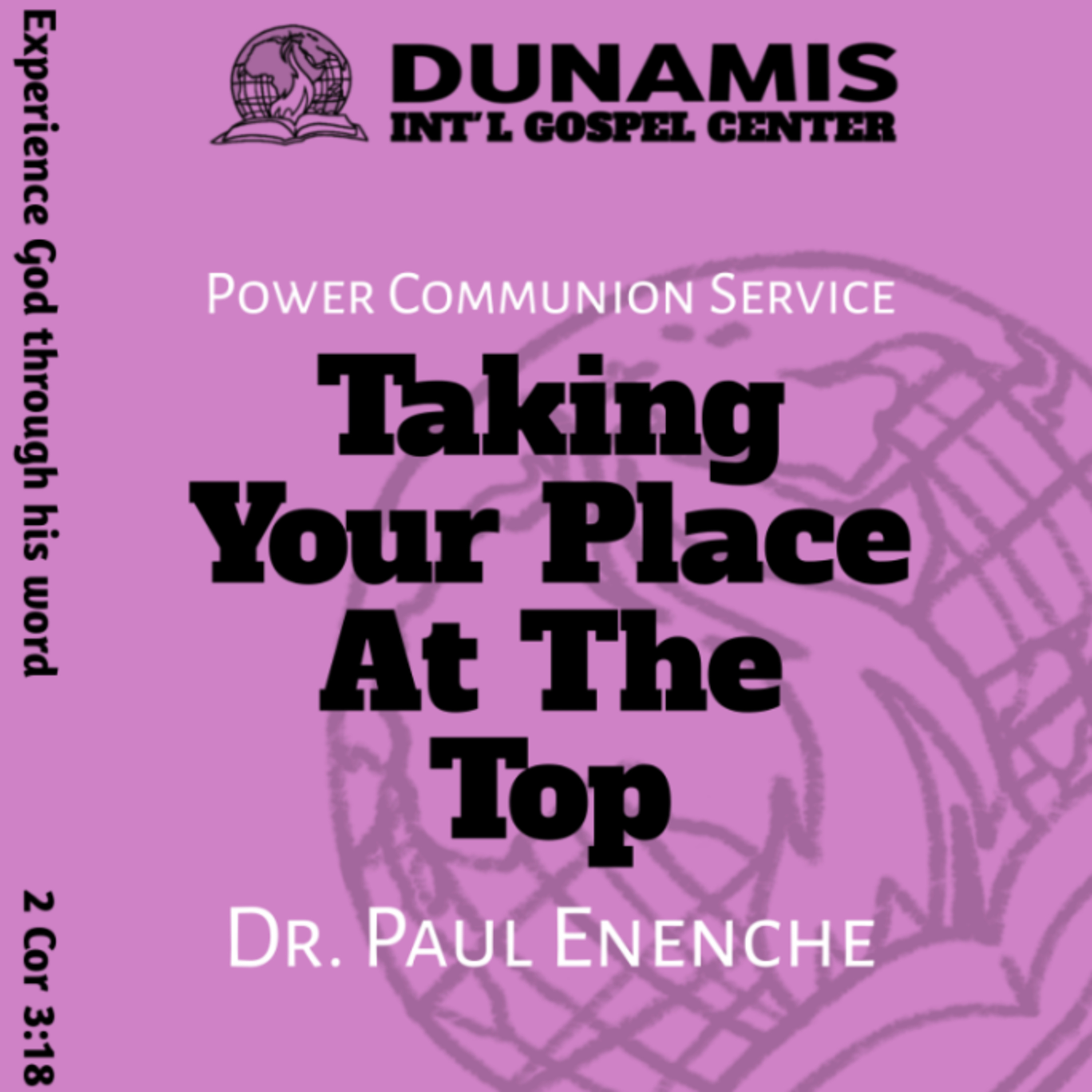 Taking Your Place At The Top