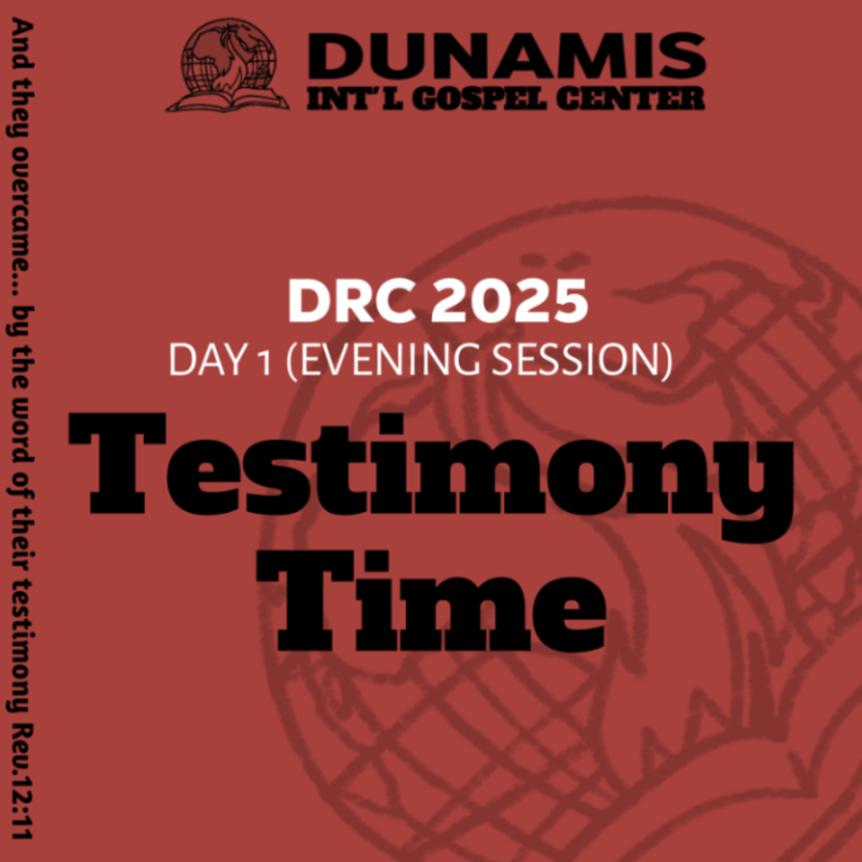 Day 1 Evening Session Testimonies.