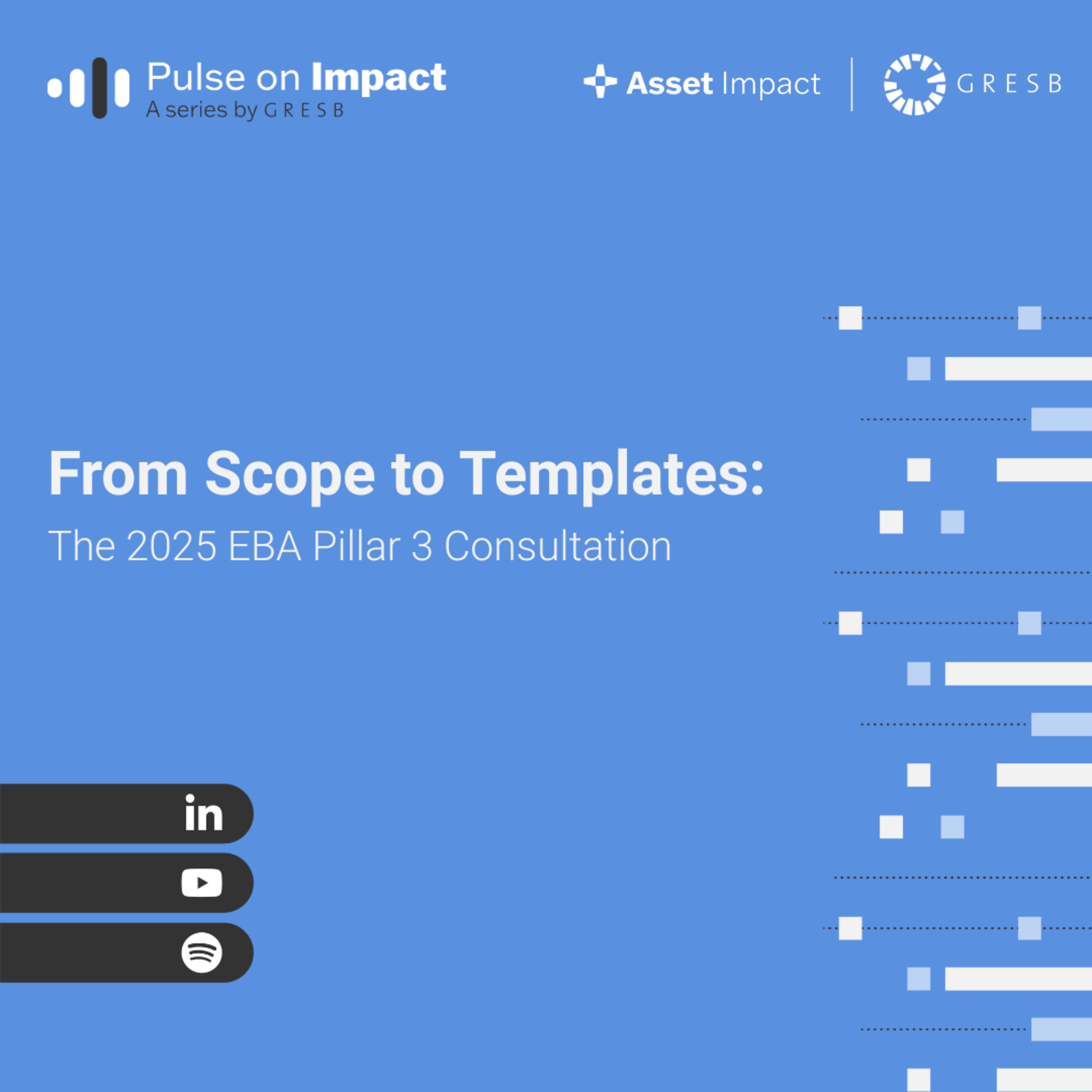 From Scope to Templates: The 2025 EBA Pillar 3 Consultation | Pulse on Impact a Series by GRESB