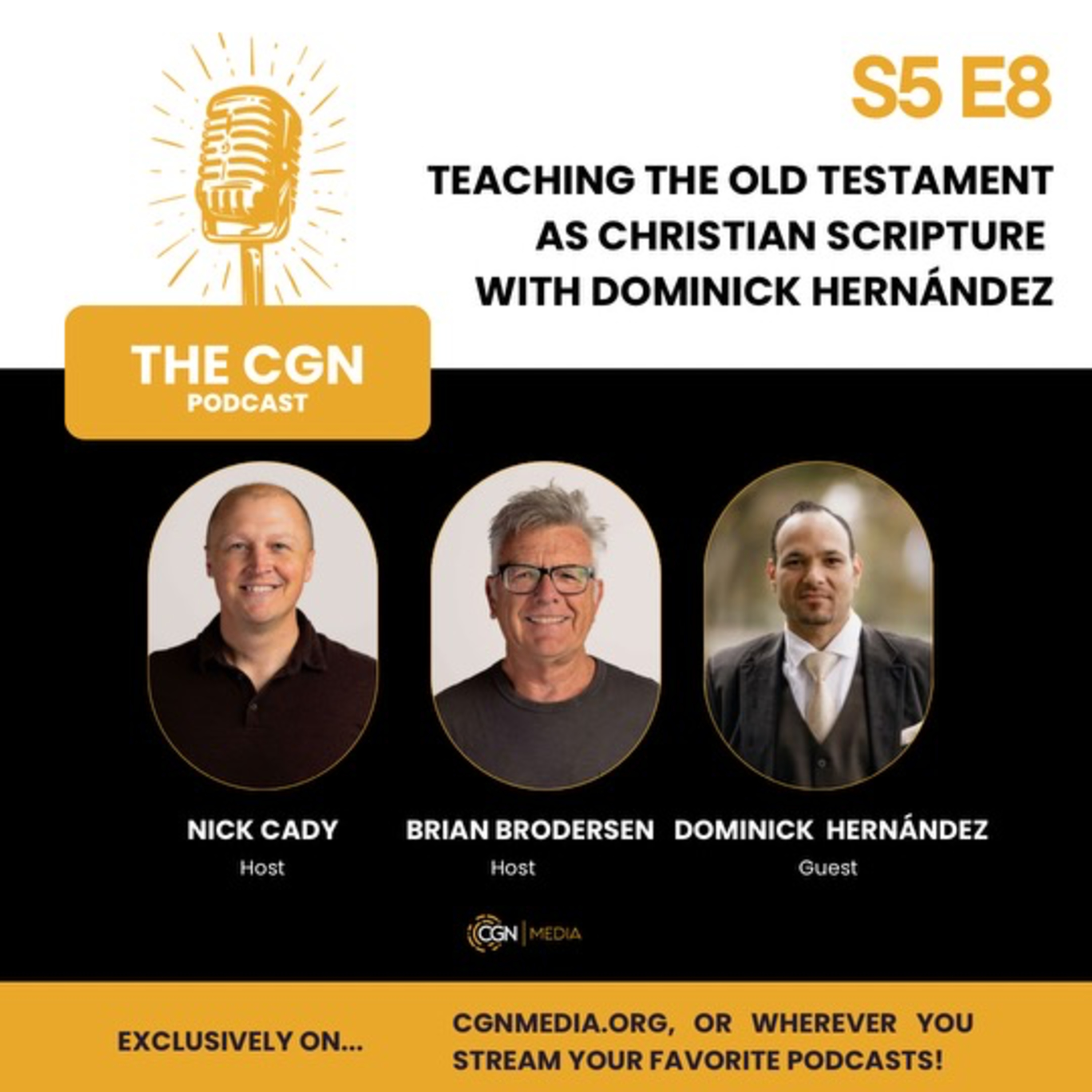 Teaching the Old Testament as Christian Scripture - with Dr. Dominick Hernández episode artwork